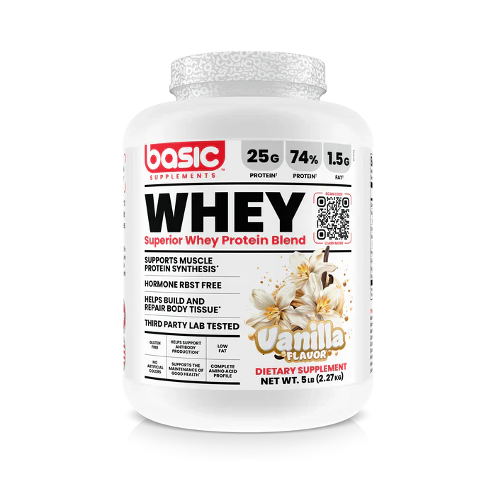 Basic Supplements Whey 5lb