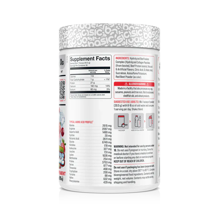 Basic Hydrolyzed Beef Isolate 2lb