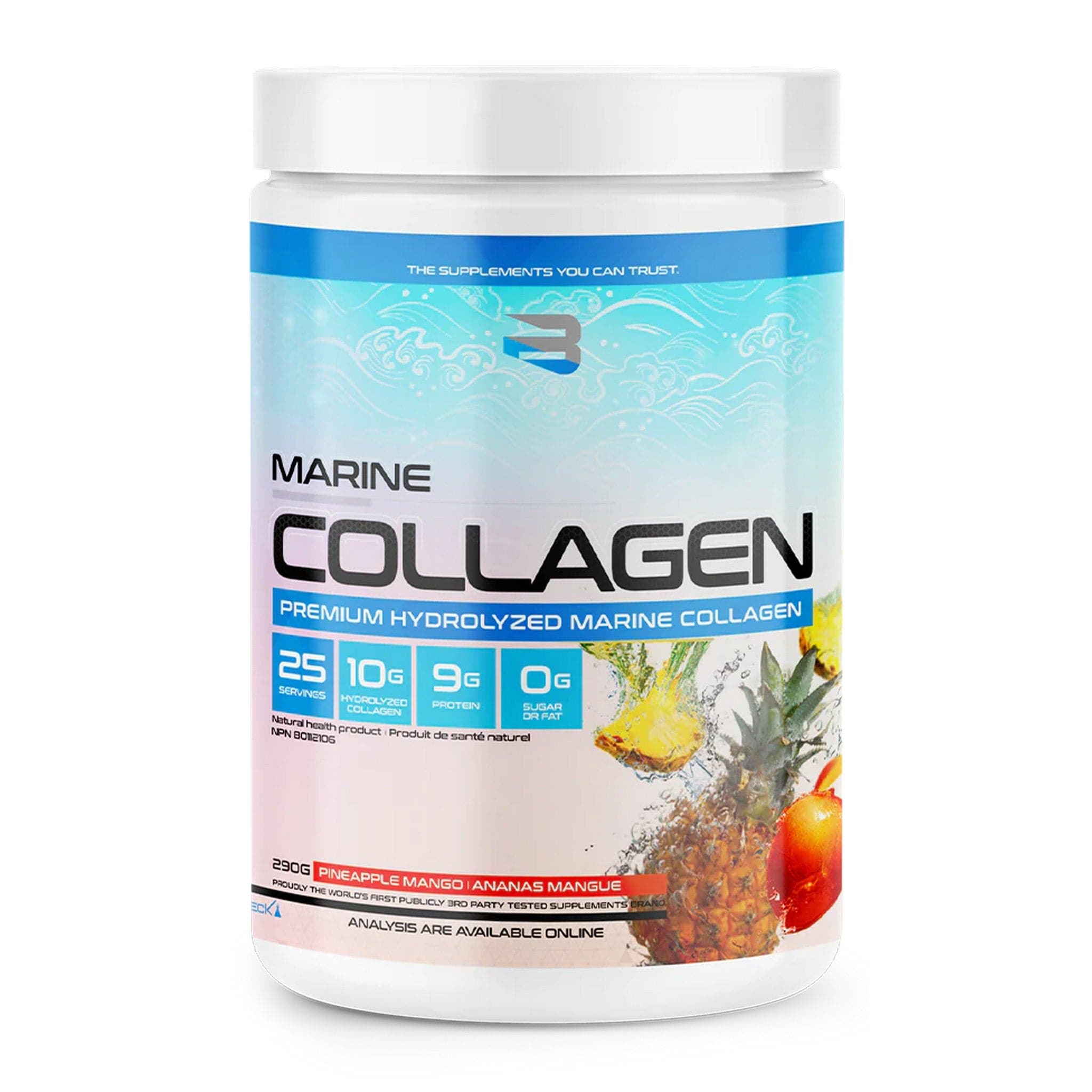 Believe Supplements Hydrolyzed Marine Collagen 25 serving