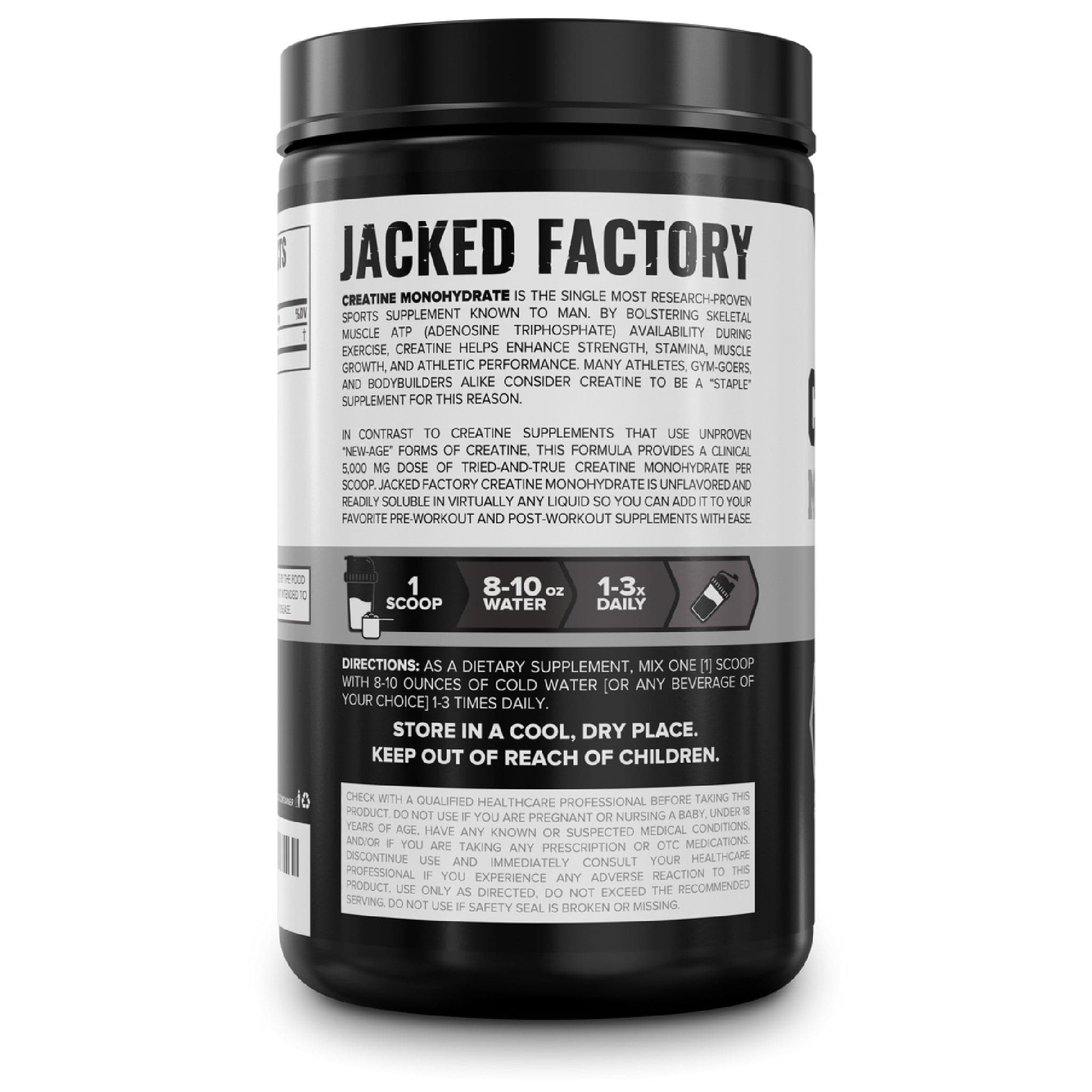 Jacked Factory Creatine Monohydrate 85 serving