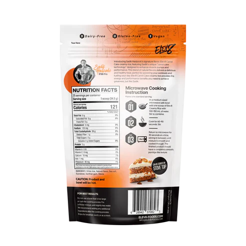 Elev8 Creamy Rice 25 servings