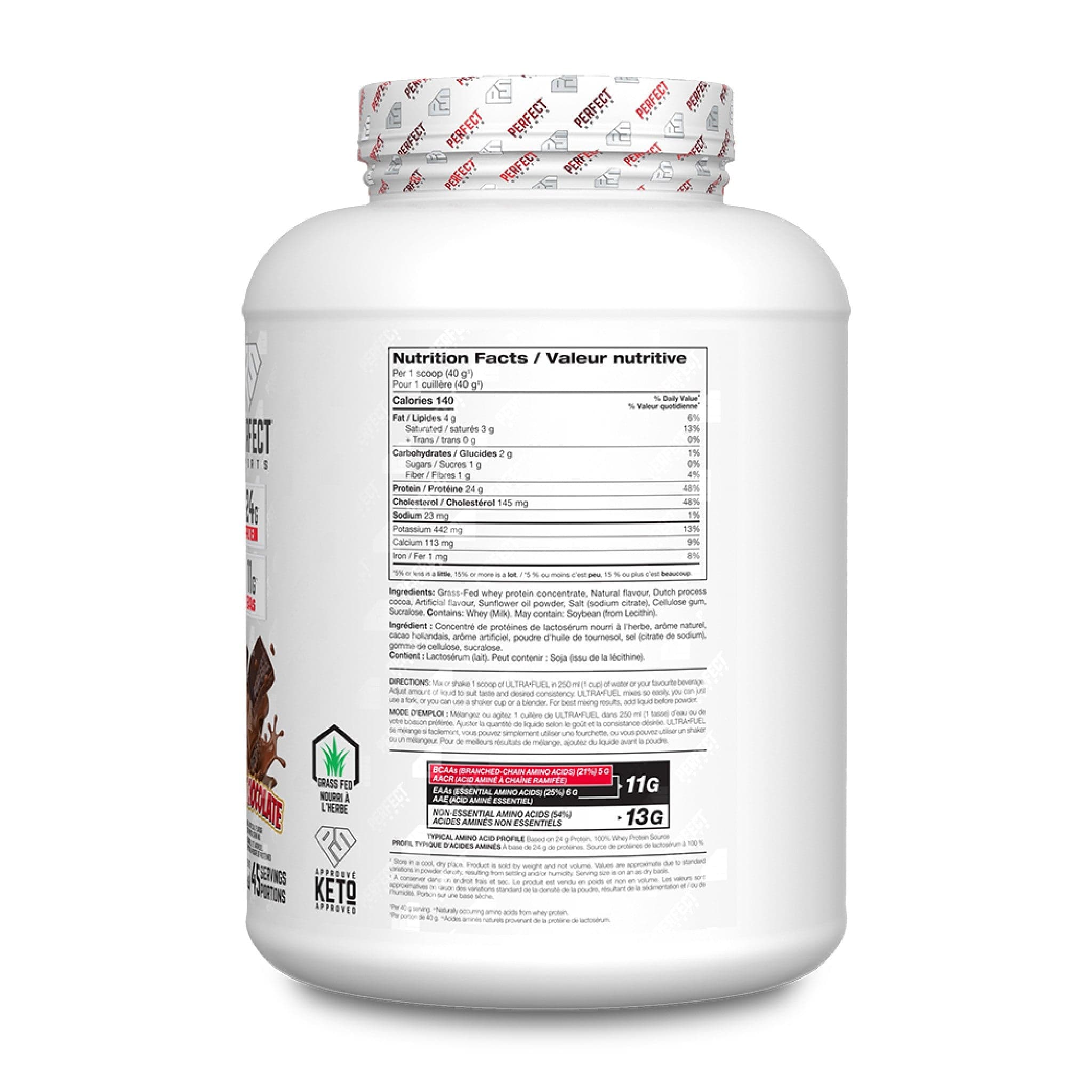 Perfect Sports FUEL Whey Protein 4lb