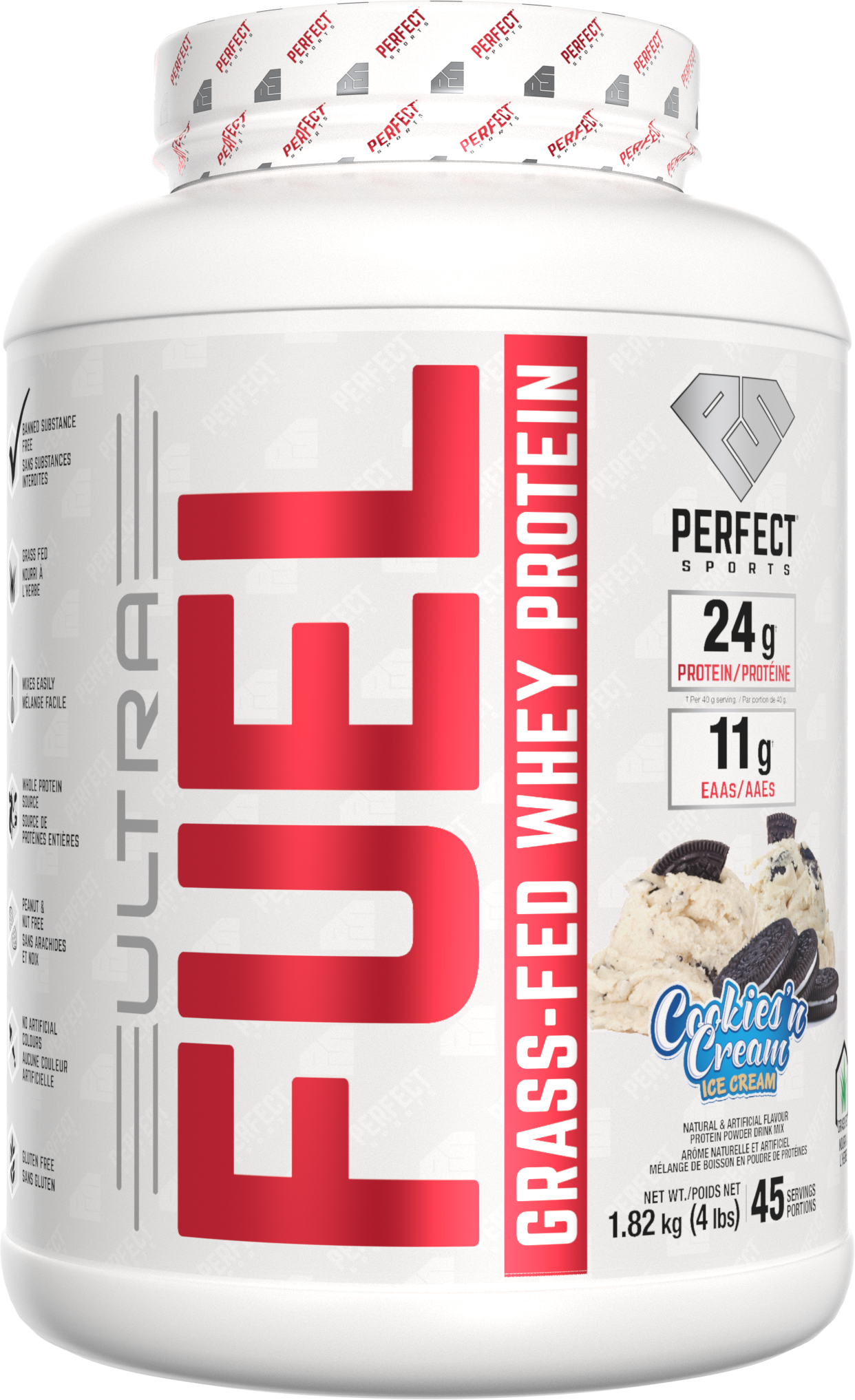 Perfect Sports FUEL Whey Protein 4lb