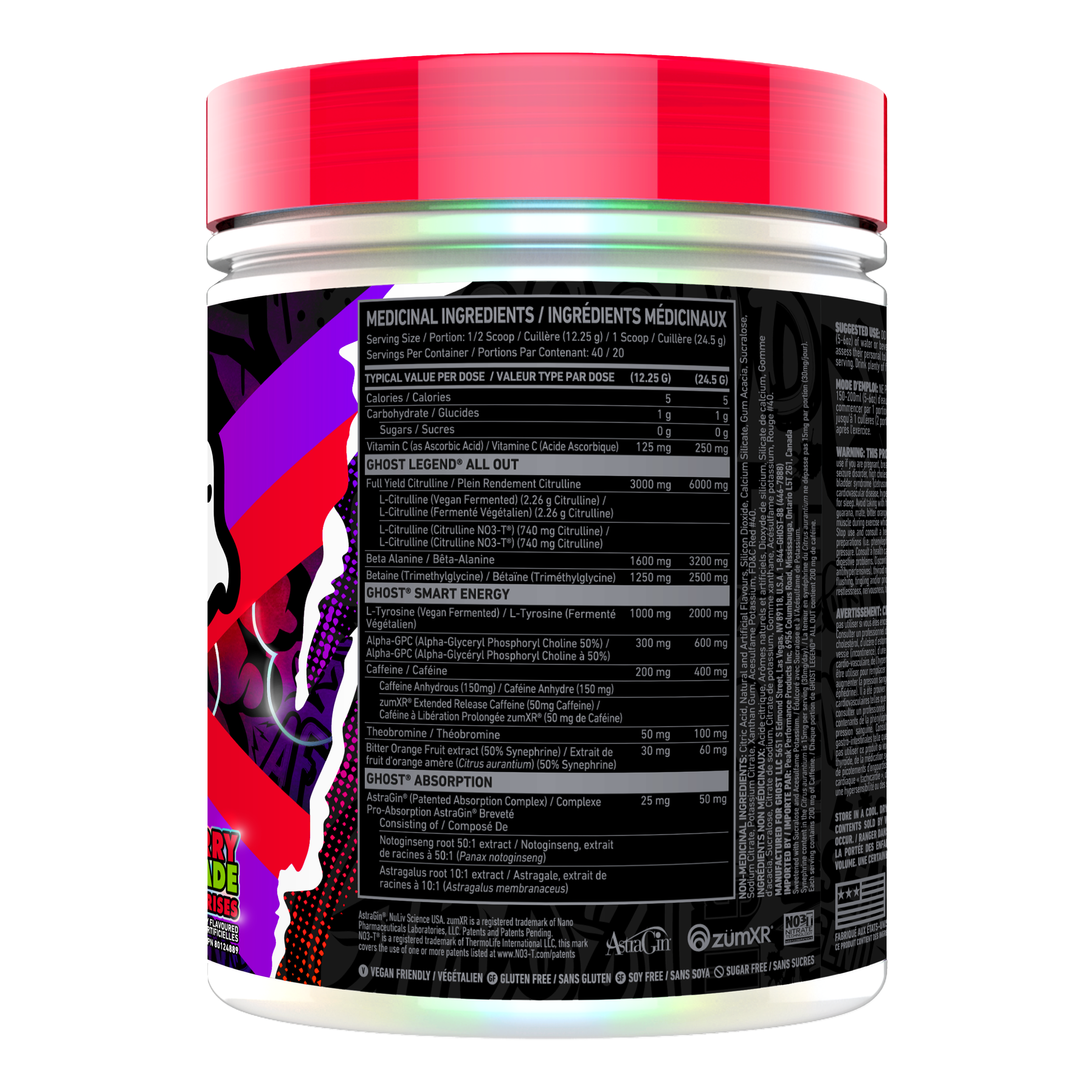 GHOST Legend All Out 40 servings