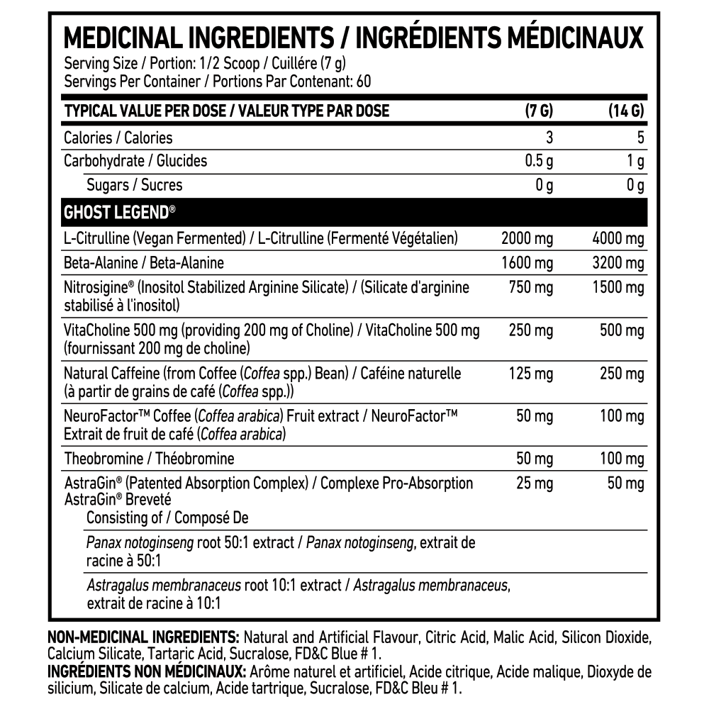 Ghost Legend V3 60 serving