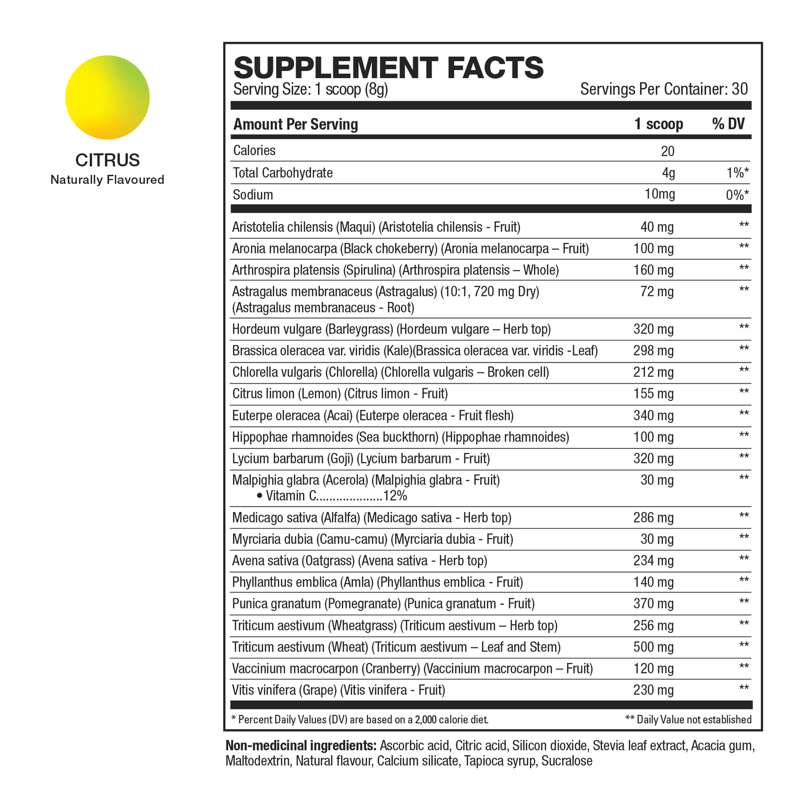 HD Muscle GreensHD 30 serving