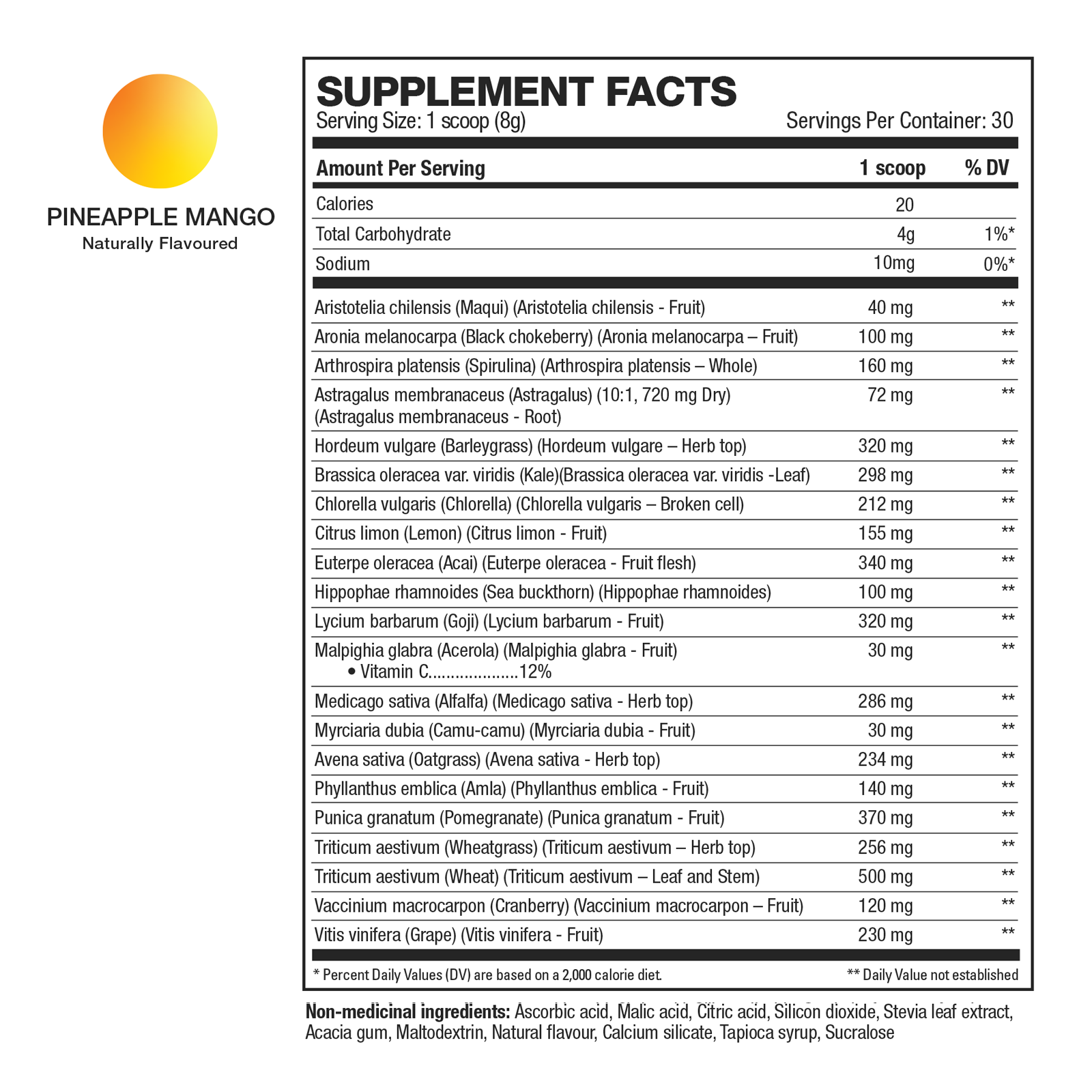 HD Muscle GreensHD 30 serving