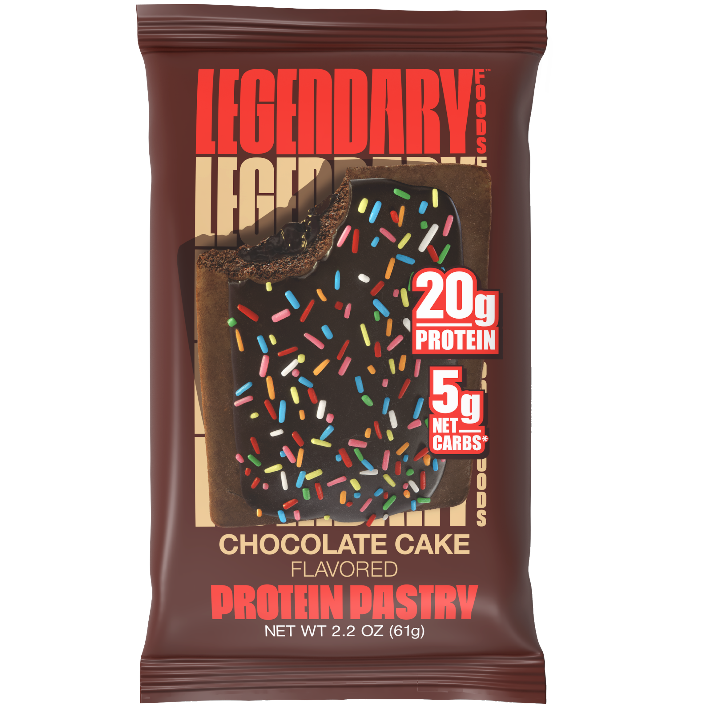 Legendary Foods Tasty Pastry Cake Style single