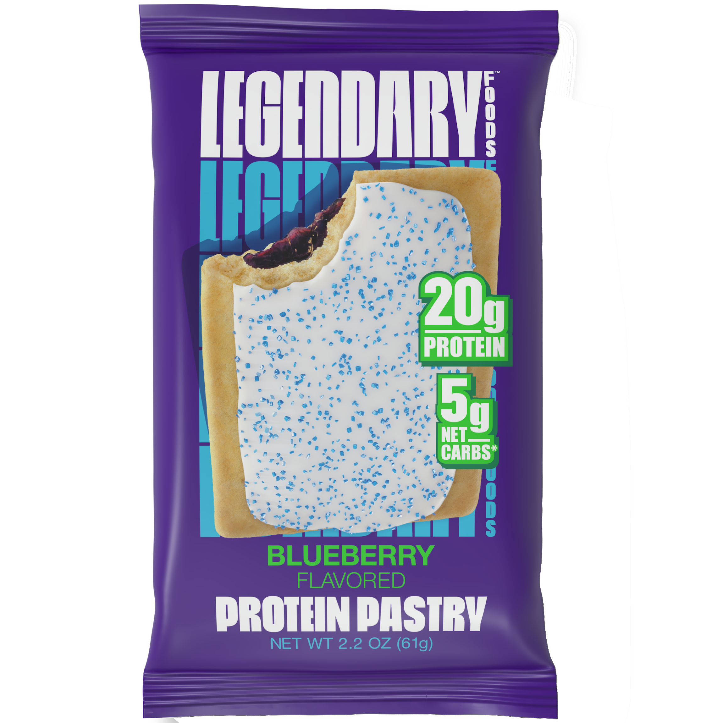 Legendary Foods Tasty Pastry Cake Style single