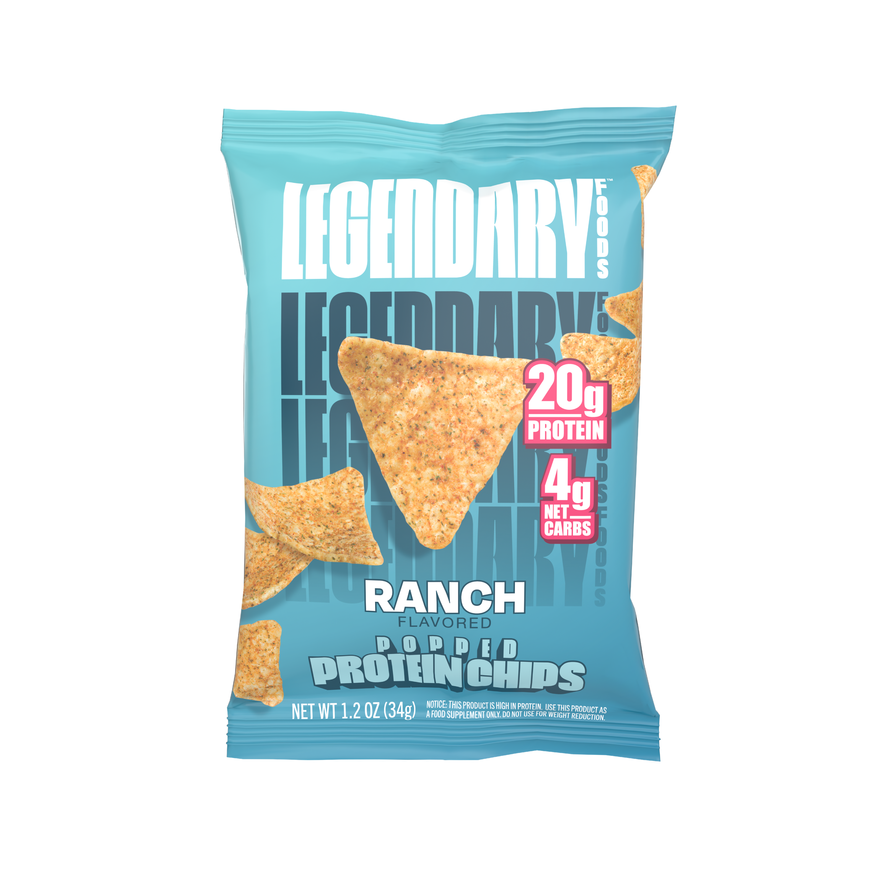 Legendary Foods Protein Chips single