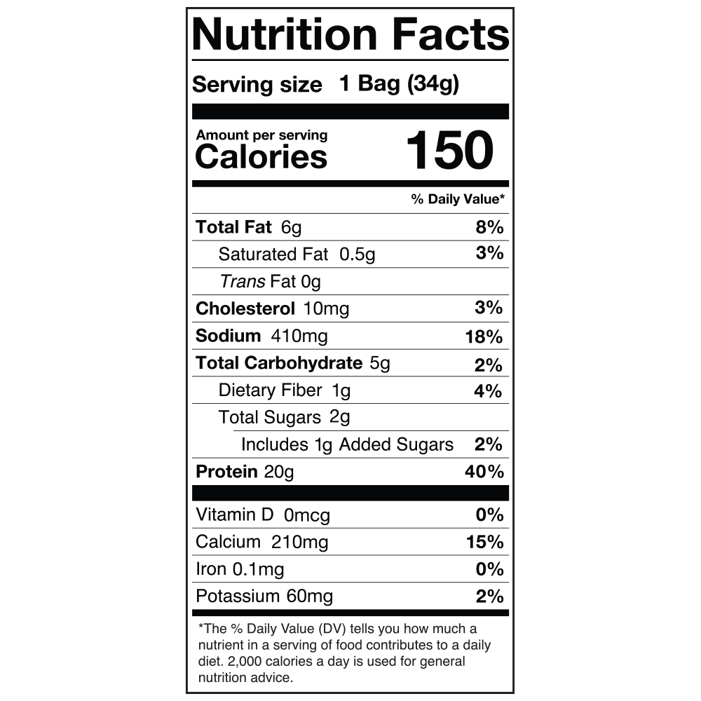 Legendary Foods Protein Chips single