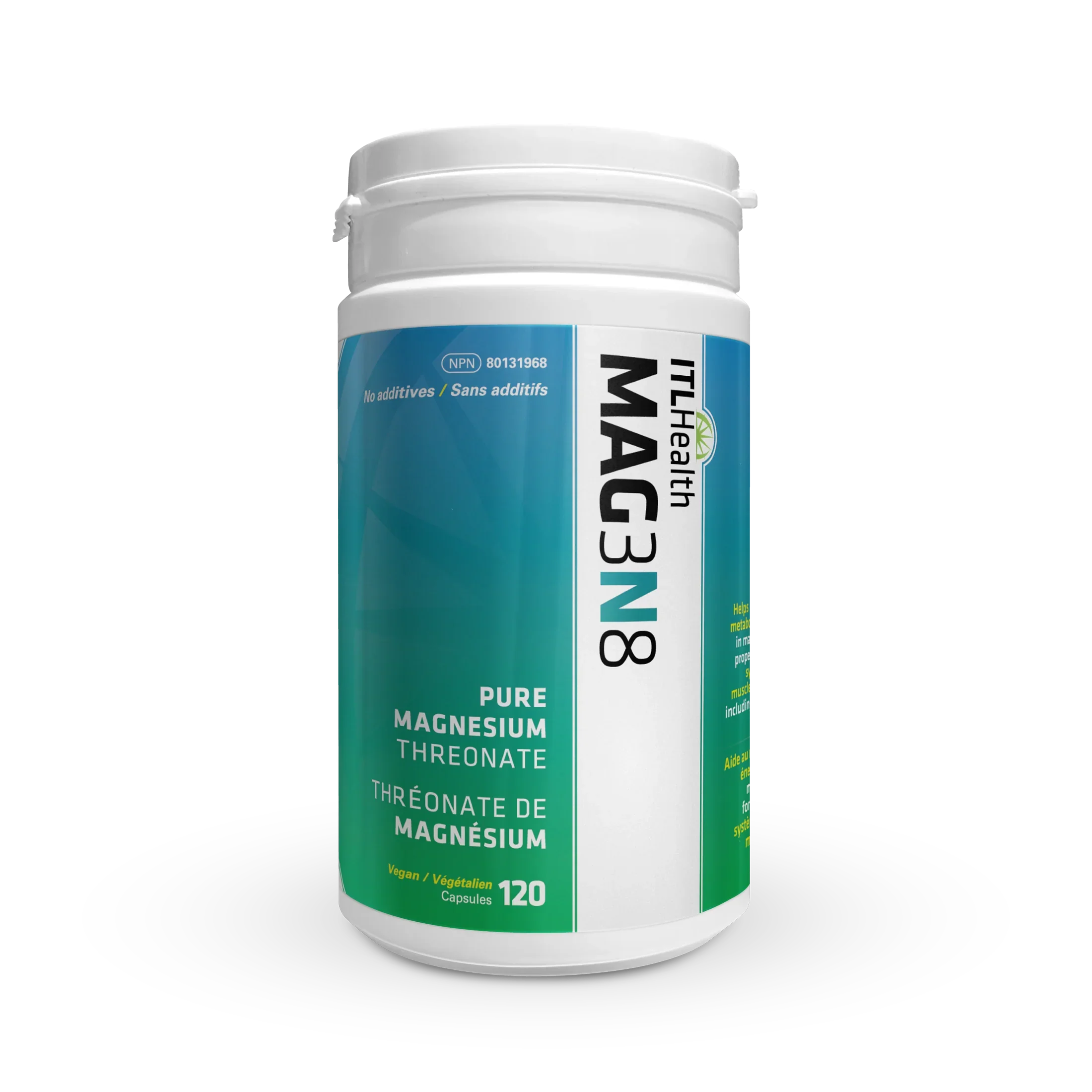 ITL Health MAG3N8 120 capsules