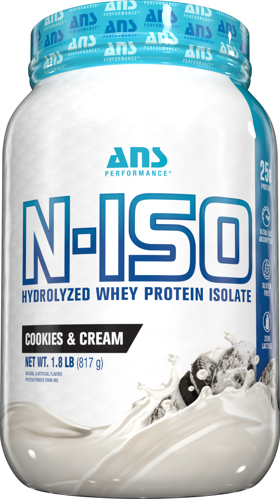 ANS N-ISO Hydrolyzed Whey Isolate 1.8lb