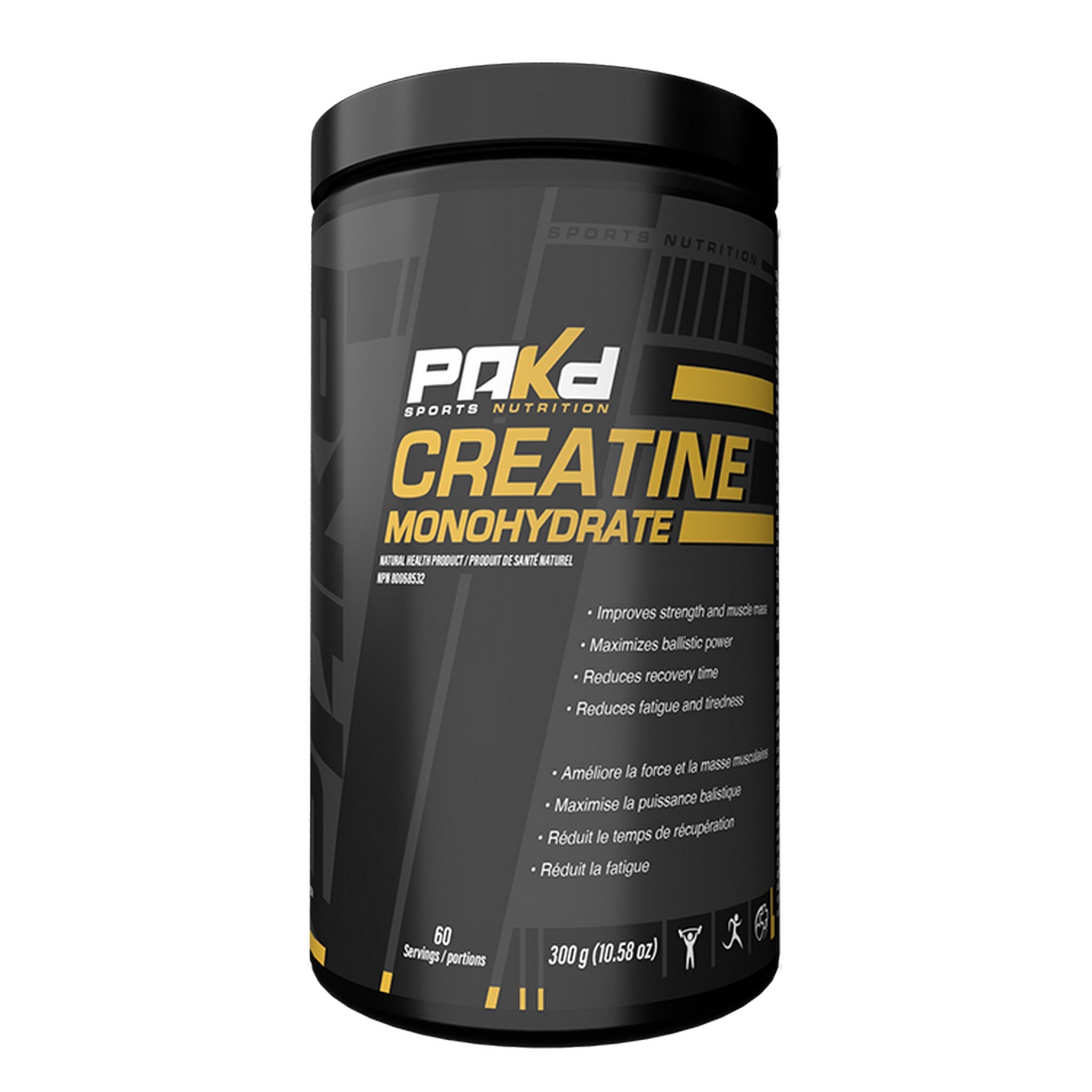 PAKD 300g Creatine Monohydrate