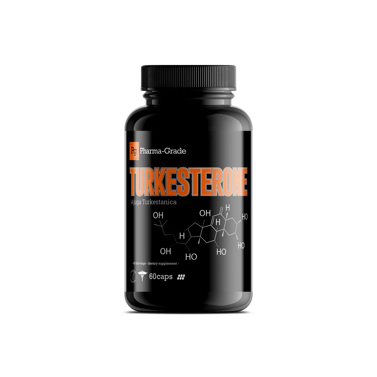 Pharma-Grade Turkesterone 500mg 60 capsules