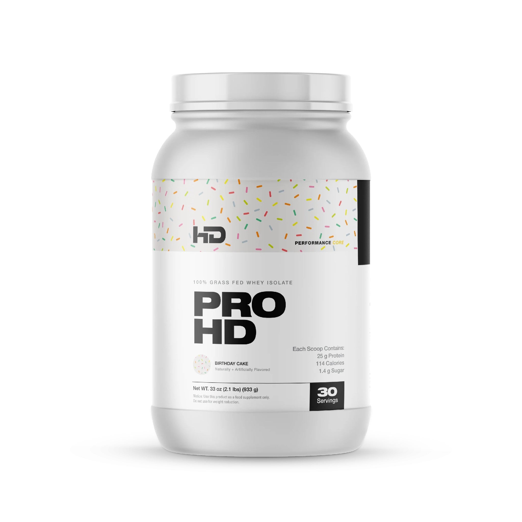 HD Muscle ProHD Grass Fed Whey Isolate 30 serving