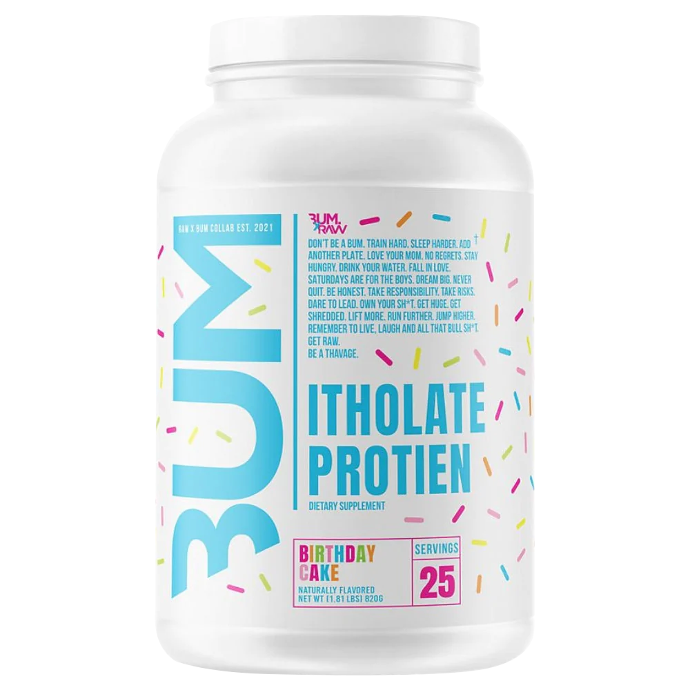 BUM x Raw Nutrition Itholate 25 servings