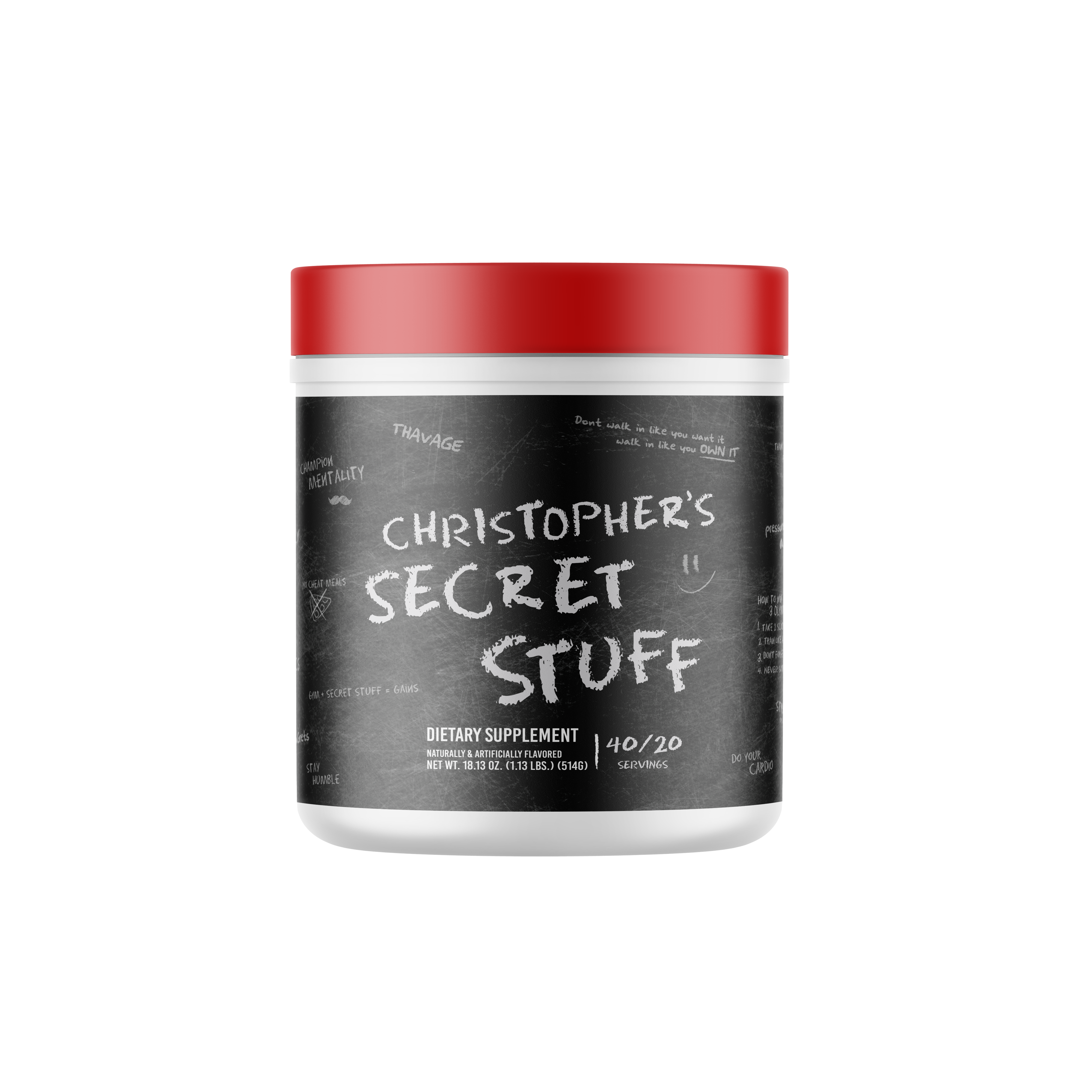 BUM x RAW Nutrition Thavage Pre-Workout 40 servings