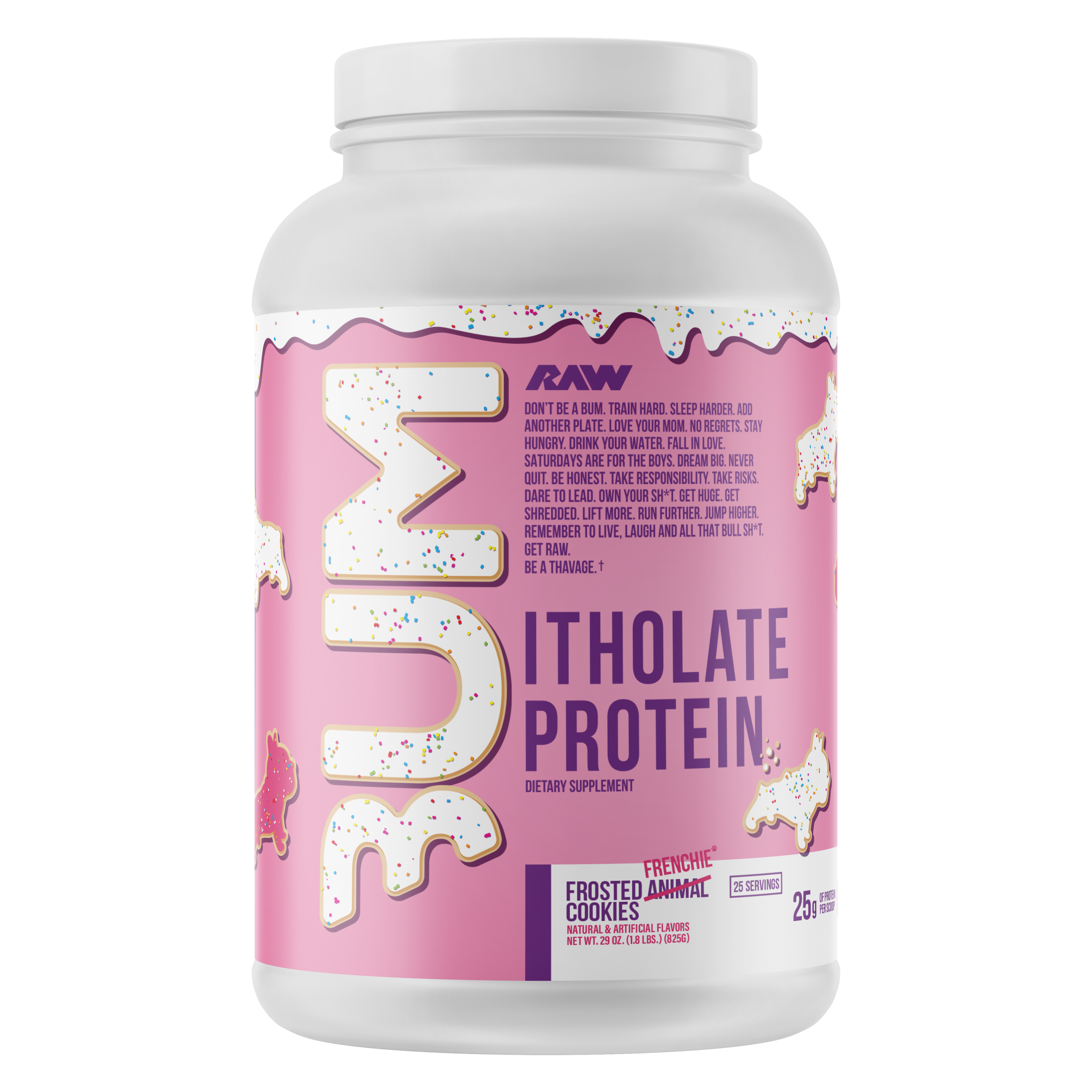 BUM x Raw Nutrition Itholate 25 servings