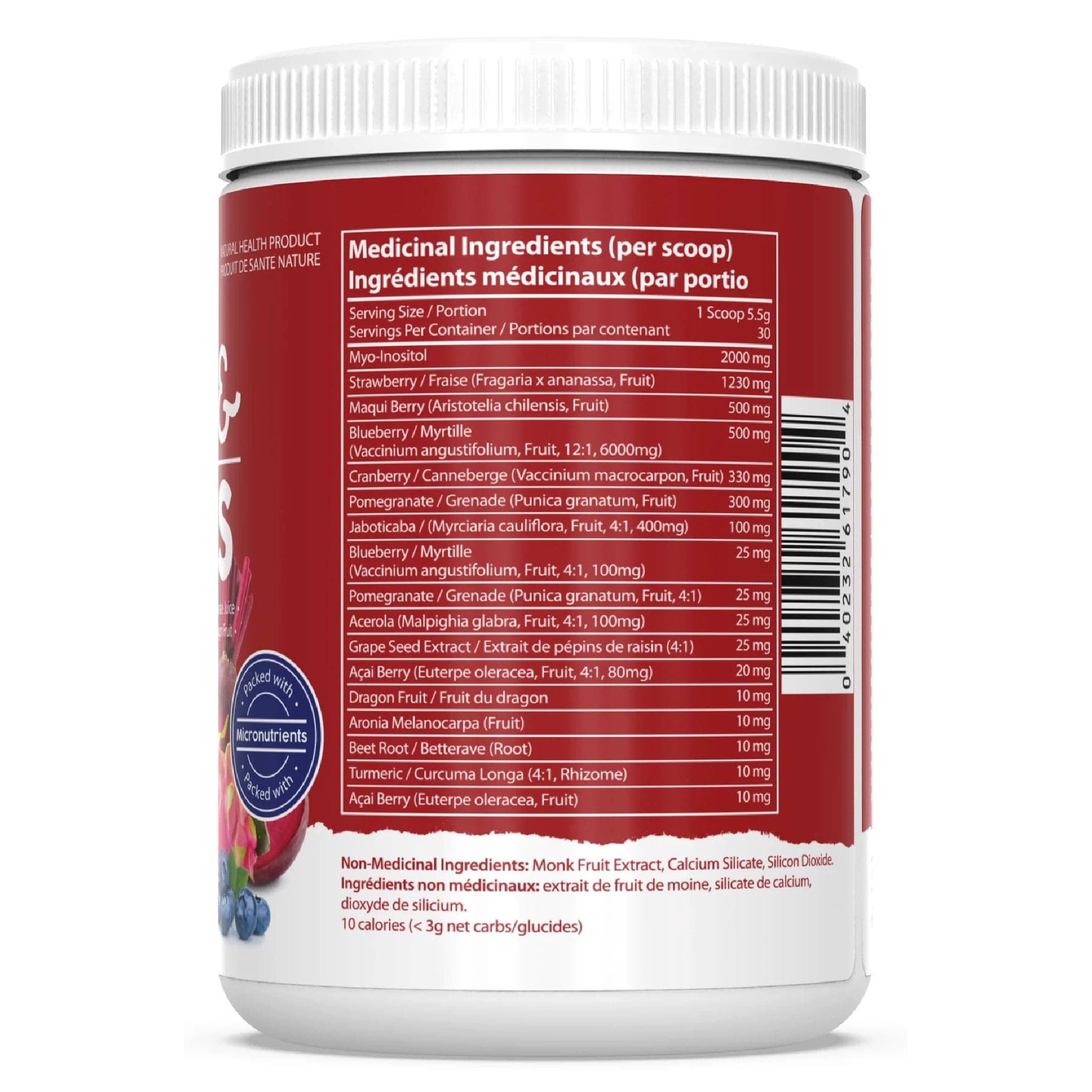 PEScience Exotic Reds & Blues 30 servings