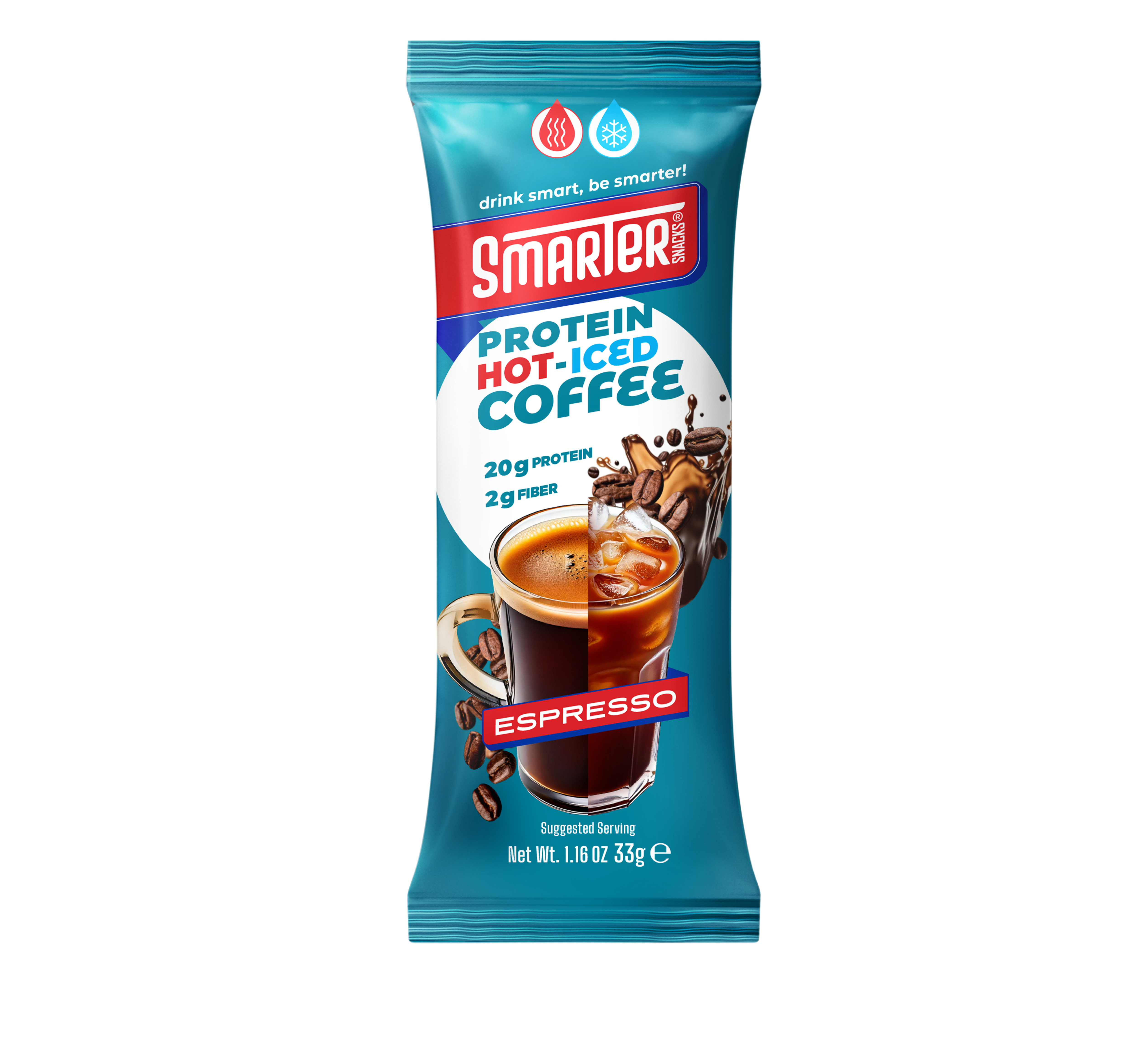 Smarter Snacks Protein Coffee single