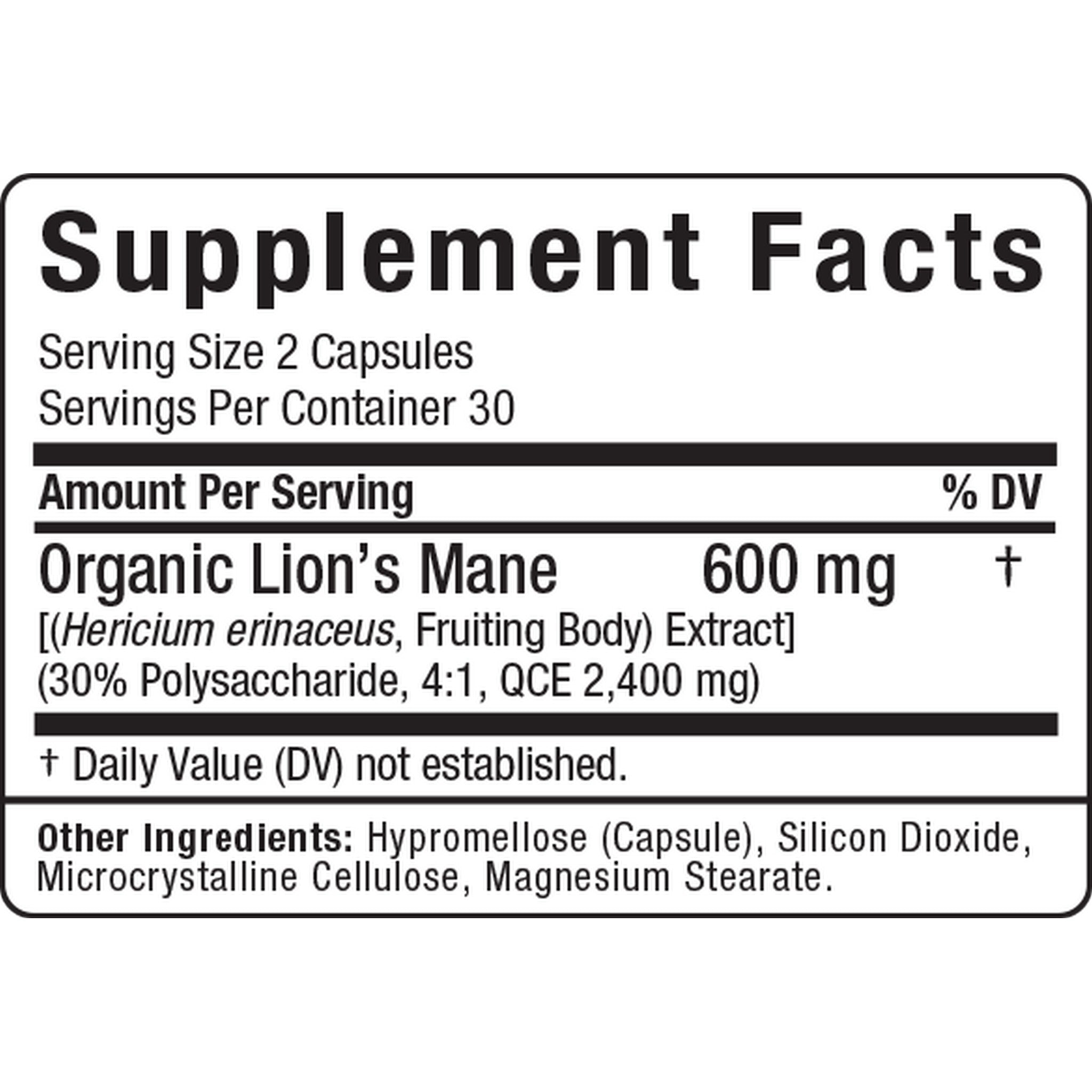 Allmax Lion's Mane 60ct