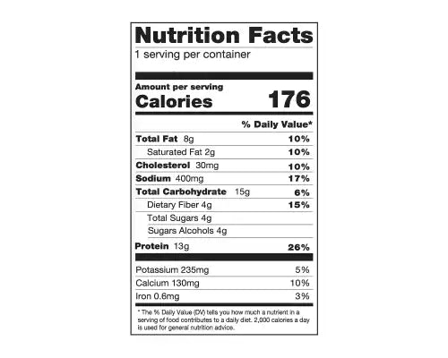 Smarter Snacks Protein Pancake single