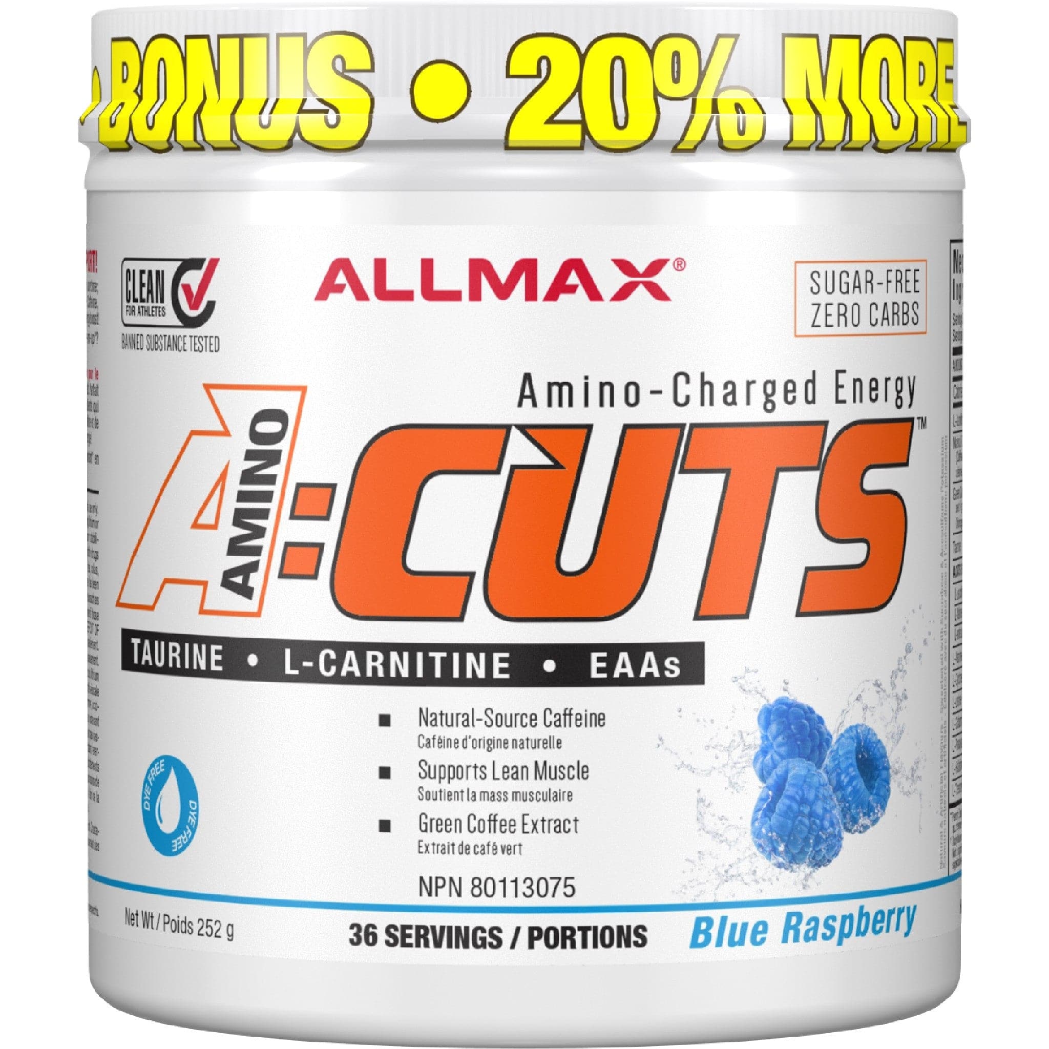 Allmax ACUTS 36 servings