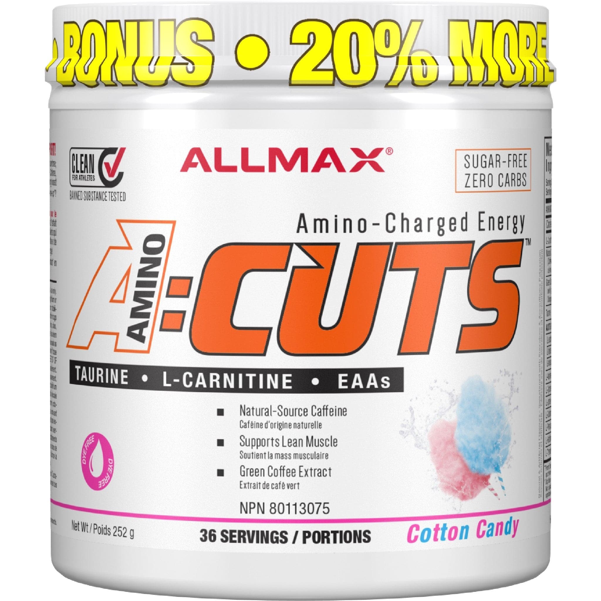 Allmax ACUTS 36 servings