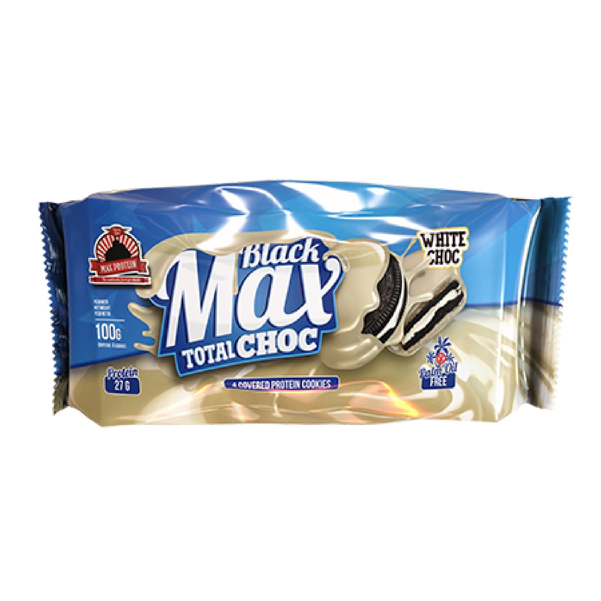 Black Max White Chocolate Protein Cookie 100g | HERC'S Nutrition Canada
