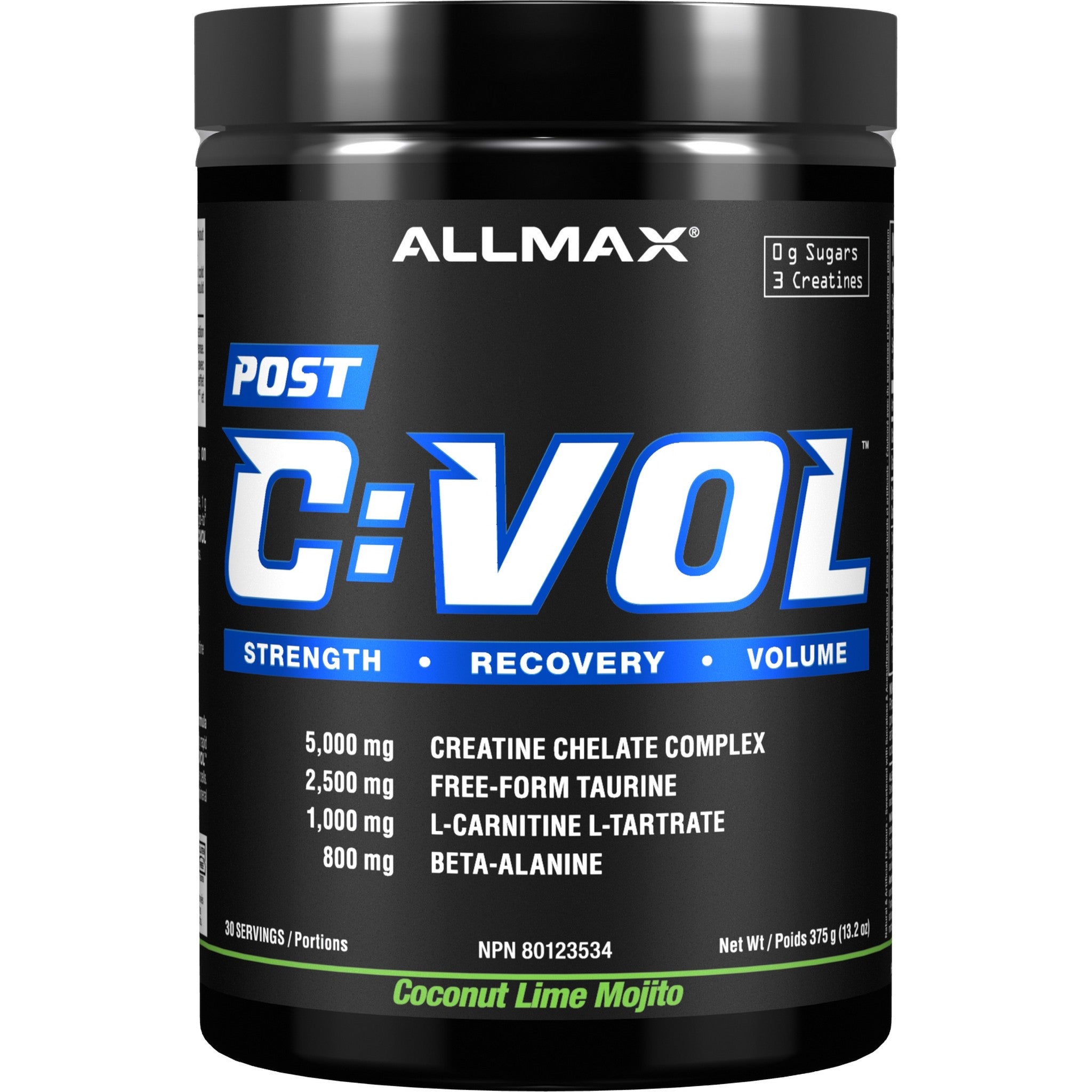 Allmax C:VOL 375g Mojito à la noix de coco et à la lime