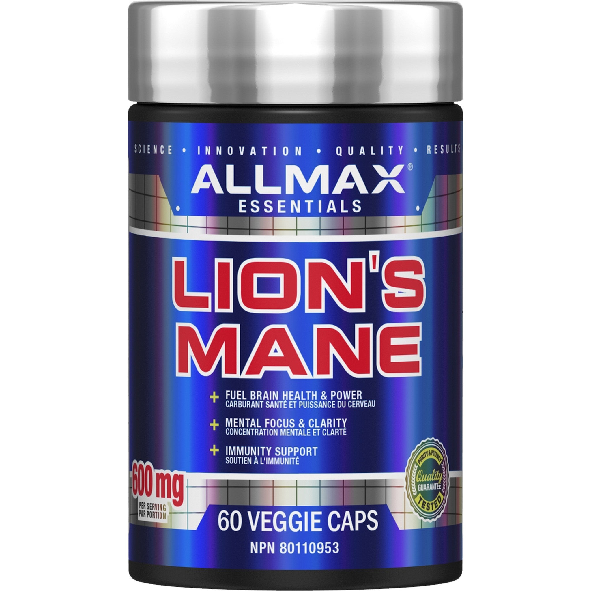 Allmax Lion's Mane 60ct