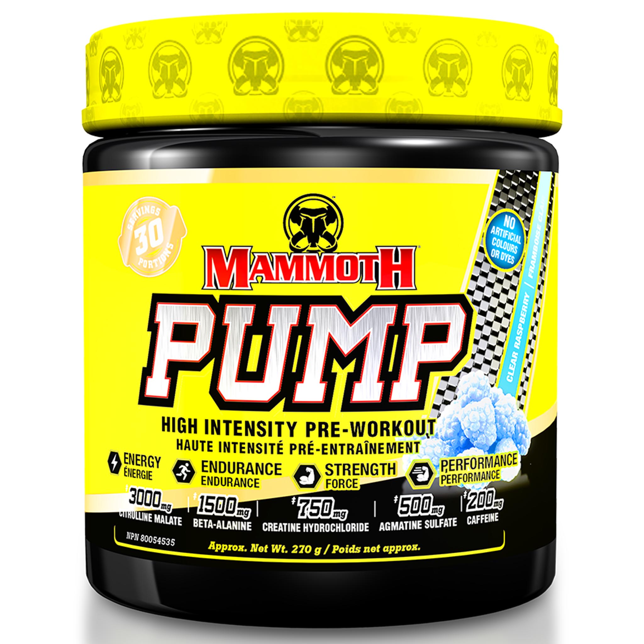 Mammoth Pump 270g | HERC'S Nutrition Canada
