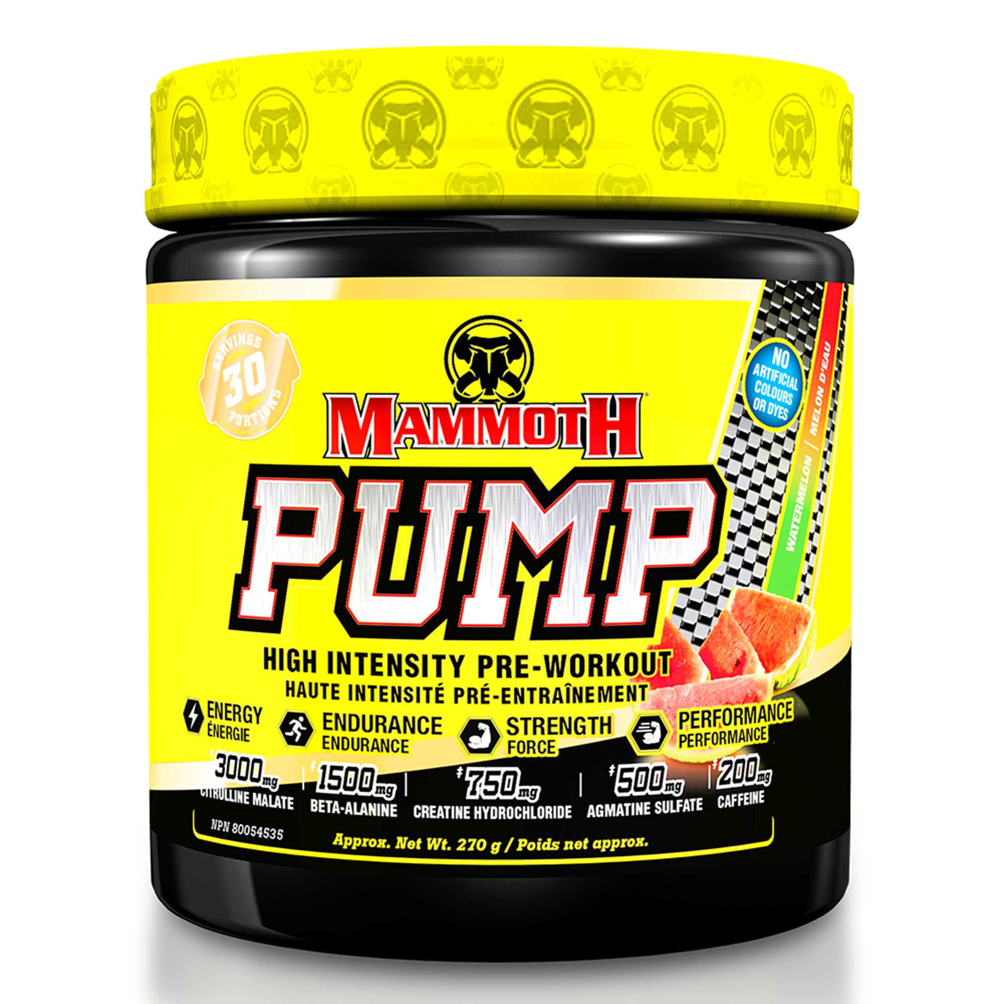 Mammoth Pump 270g | HERC'S Nutrition Canada