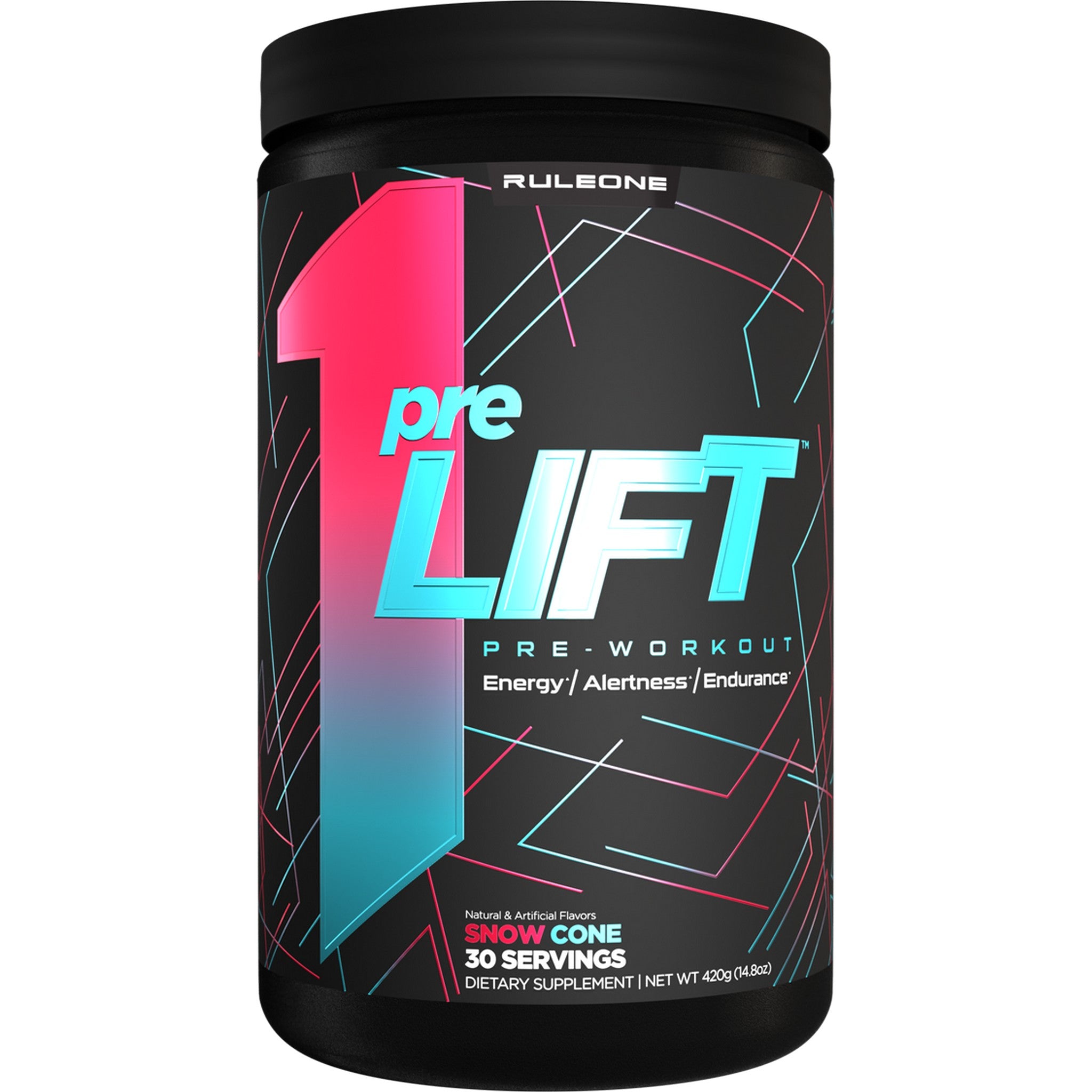 Rule1 PreLIFT 30 serving – HERC'S Nutrition Canada