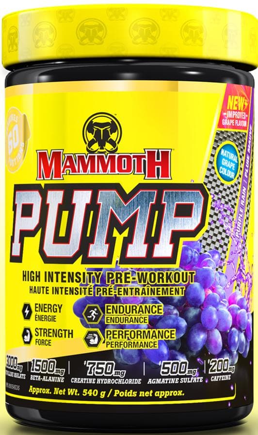 Mammoth Pump 540g | HERC'S Nutrition Canada