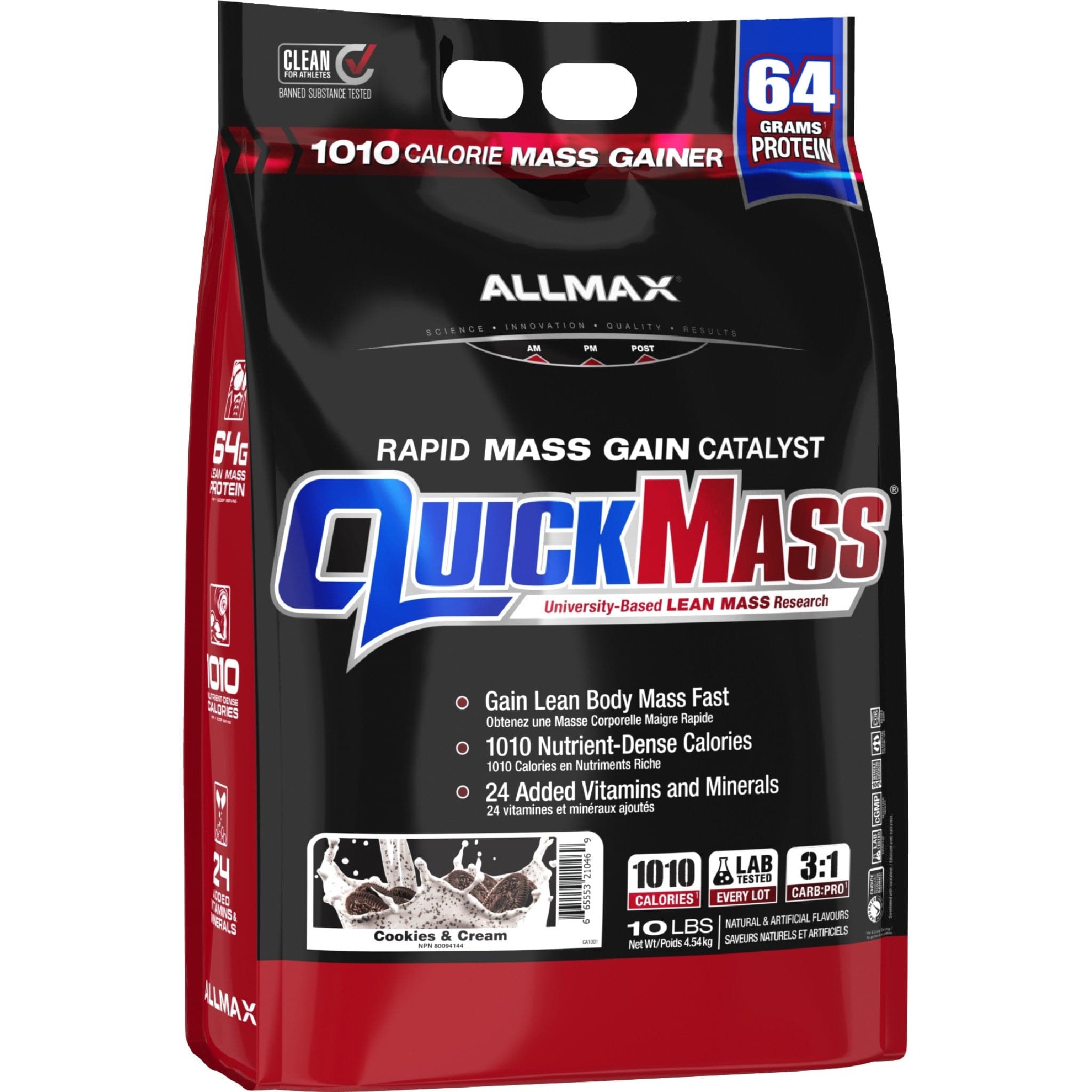Allmax Quickmass 10lb