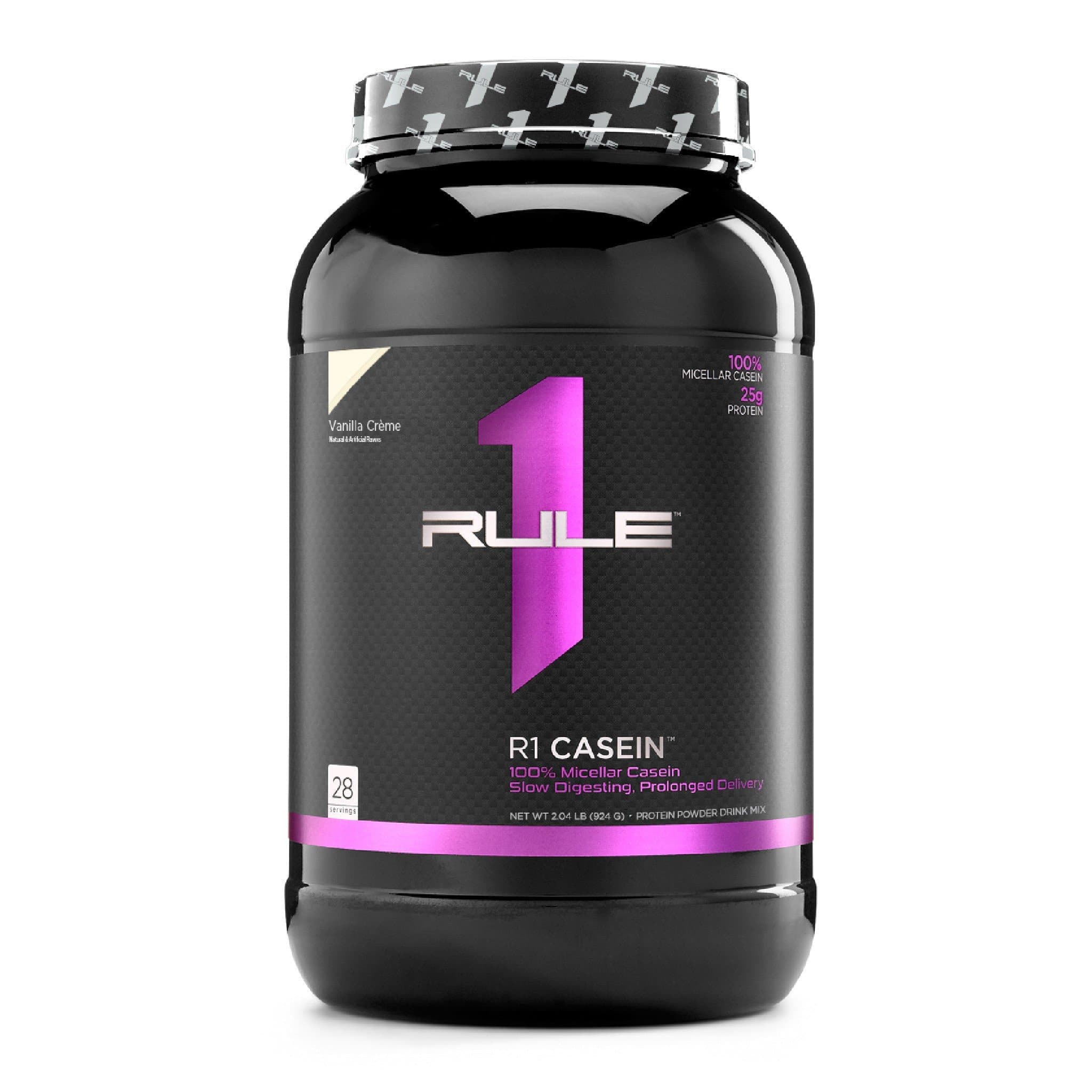 Rule1 Casein 28 servings | HERC'S Nutrition Canada