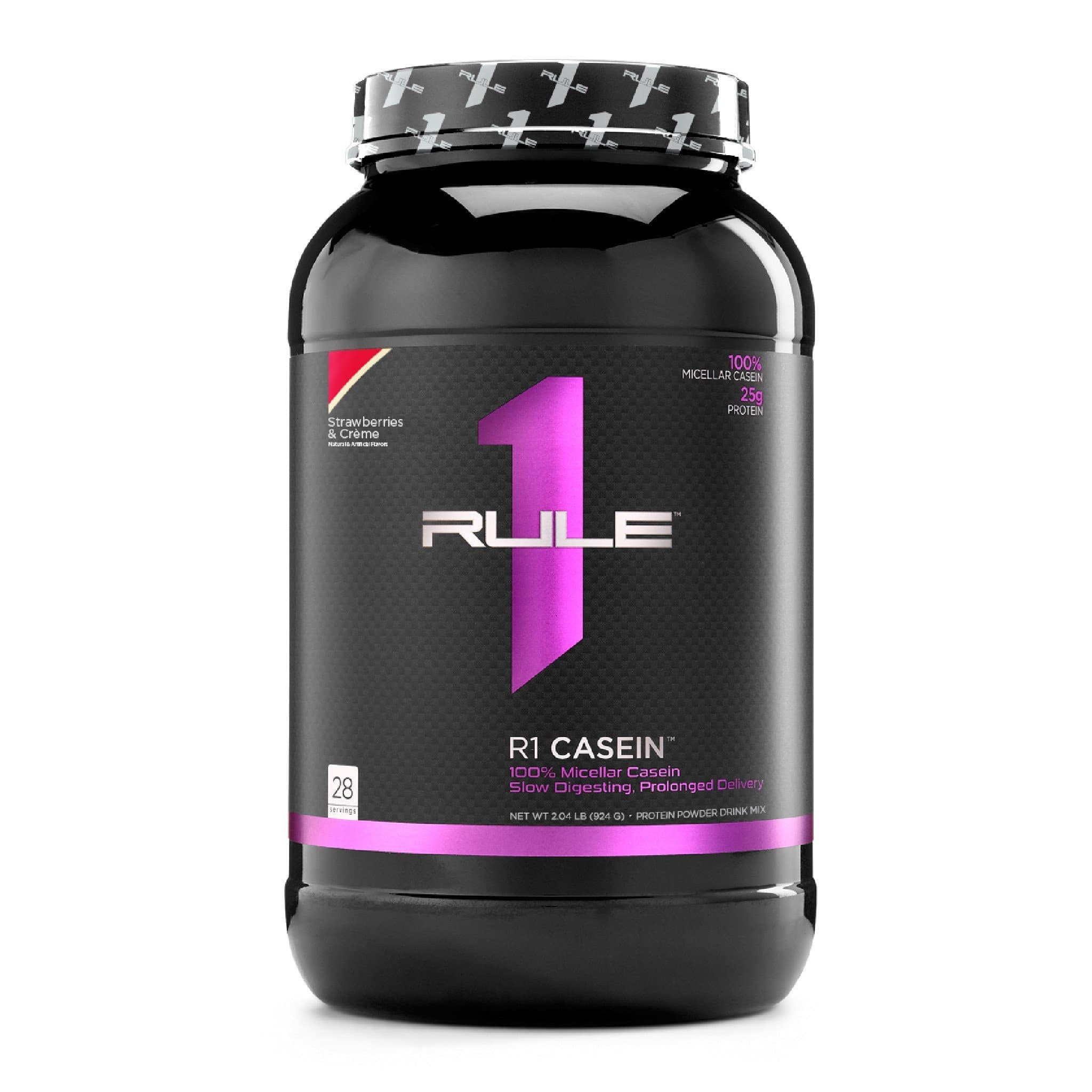 Rule1 Casein 28 servings | HERC'S Nutrition Canada