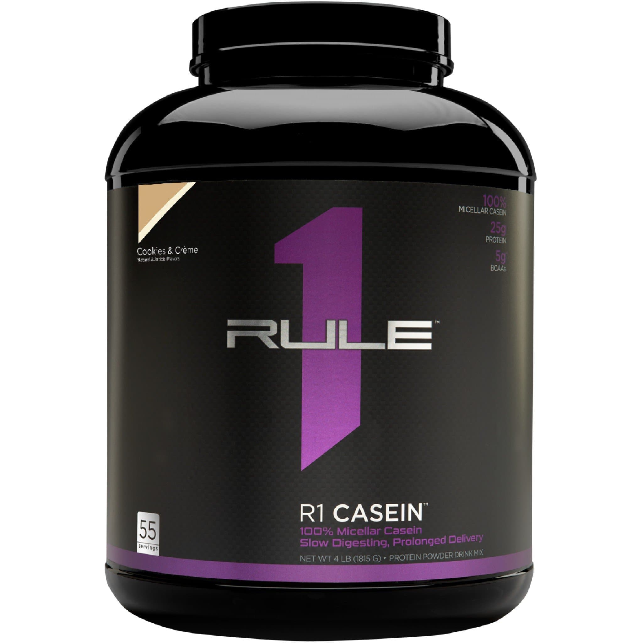 Rule1 Casein 55 servings | HERC'S Nutrition Canada