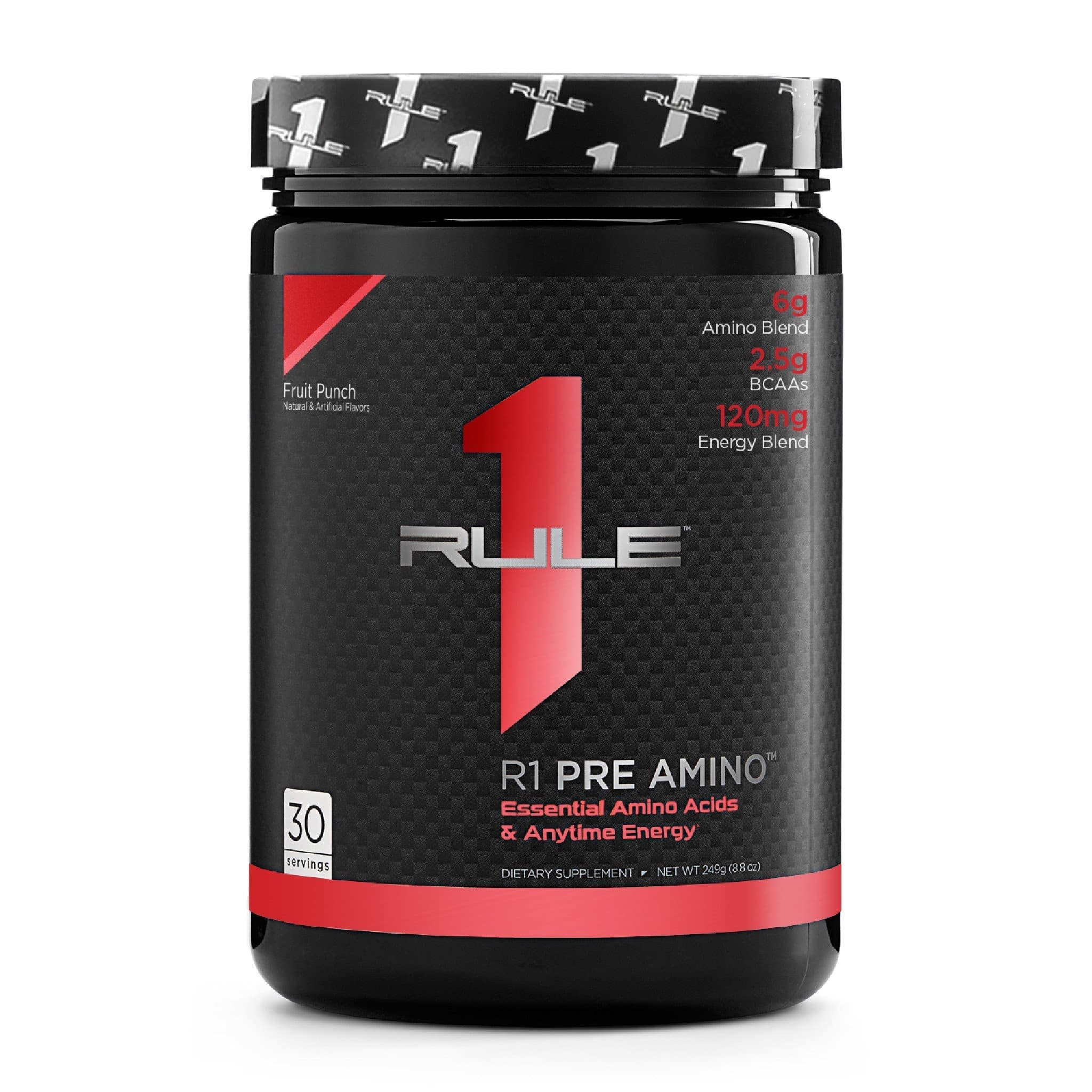 Rule1 Pre-Amino 30 serving | HERC'S Nutrition Canada