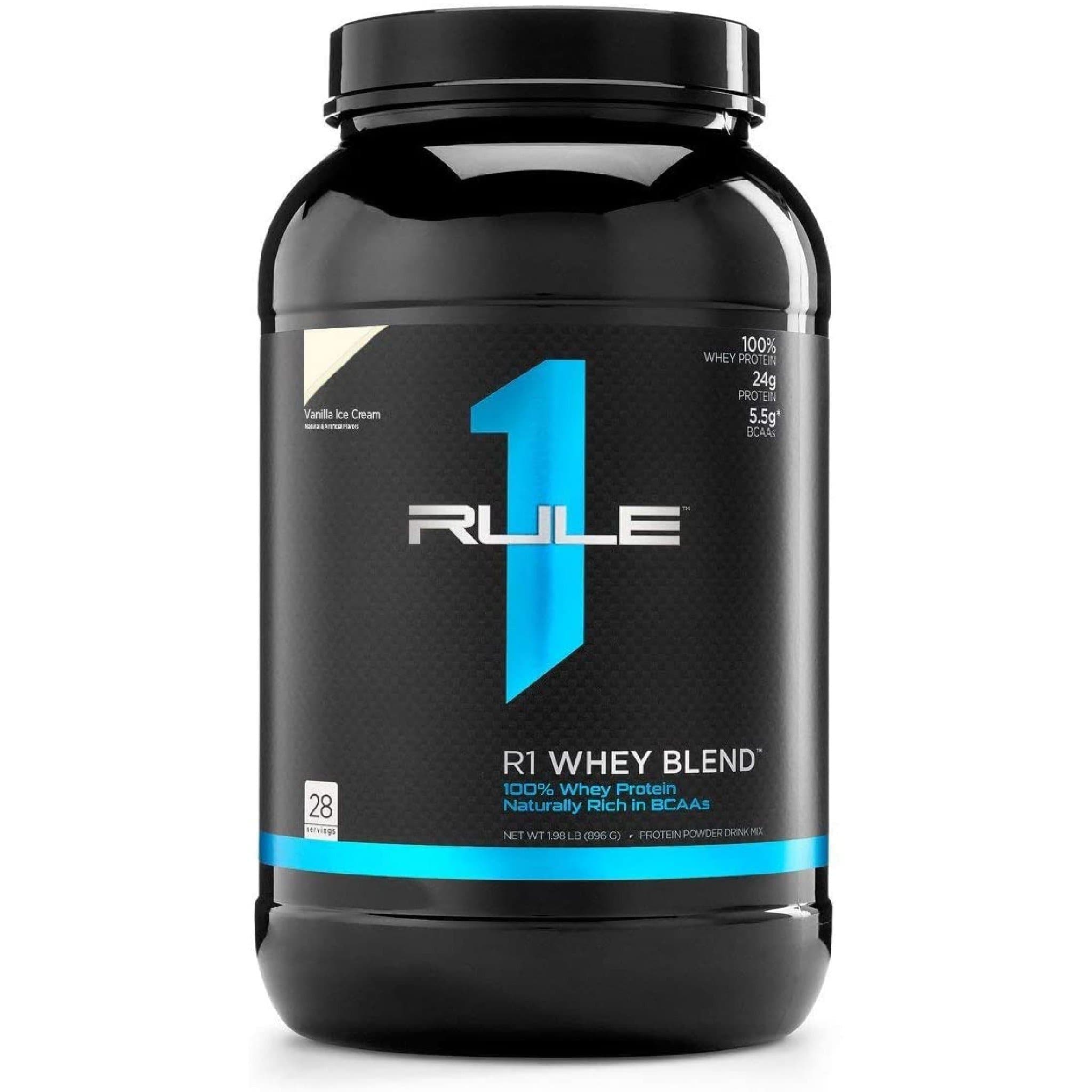 Rule1 Whey Protein 28 serving | HERC'S Nutrition Canada