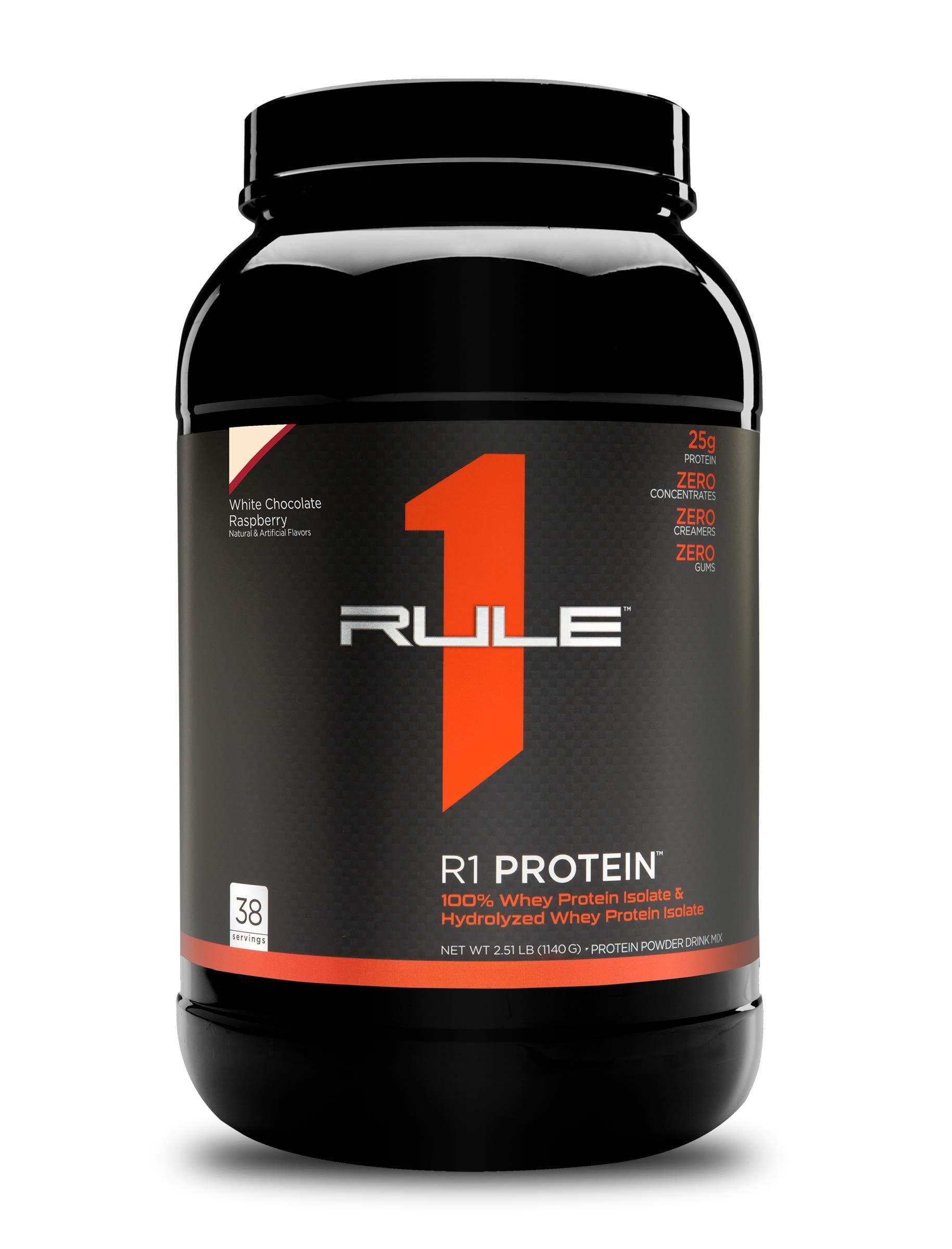 Rule1 Whey Isolate 38 servings | HERC'S Nutrition Canada