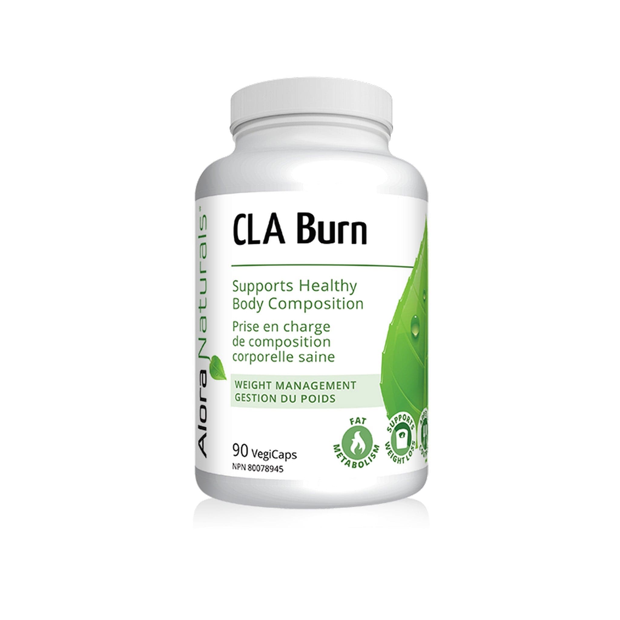 Alora Naturals CLA Burn 90 capsules – HERC'S Nutrition Canada