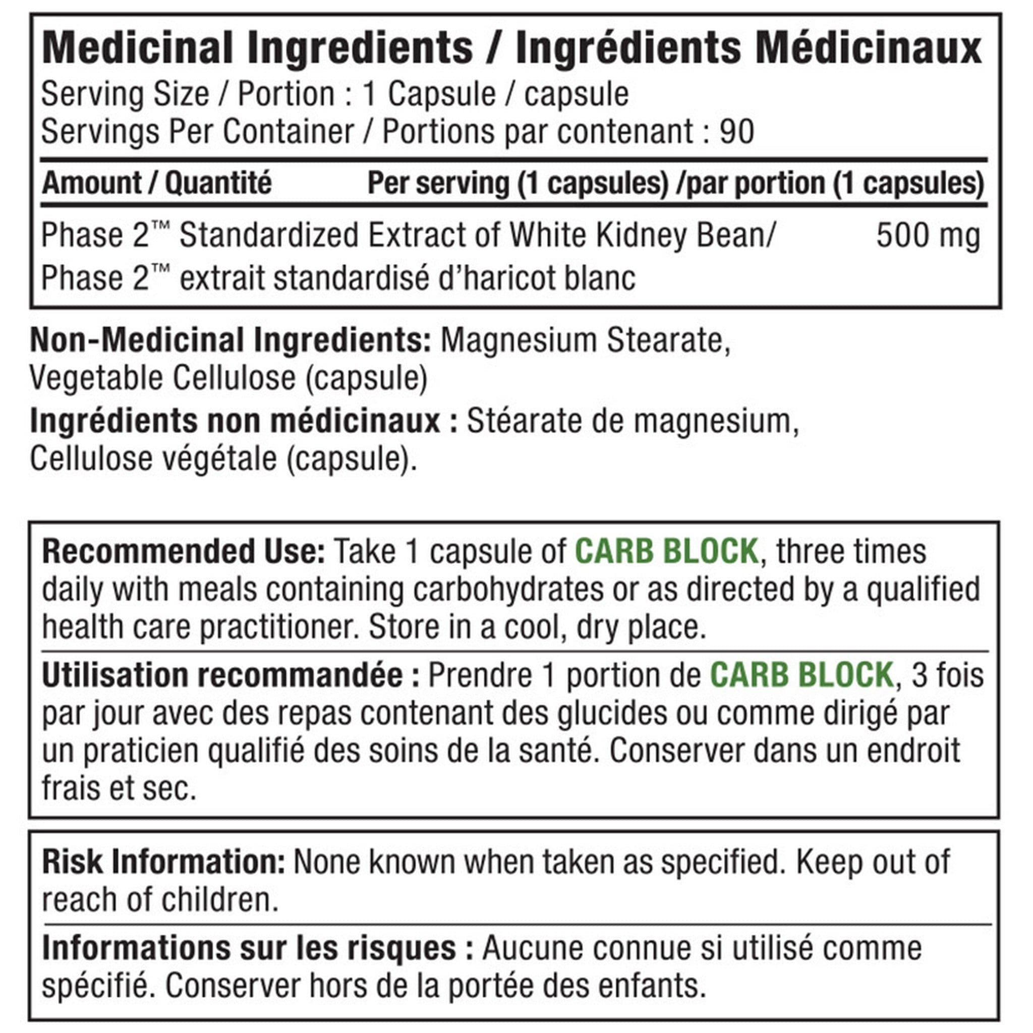 Alora Naturals Carb-Block with Phase2 90 capsules