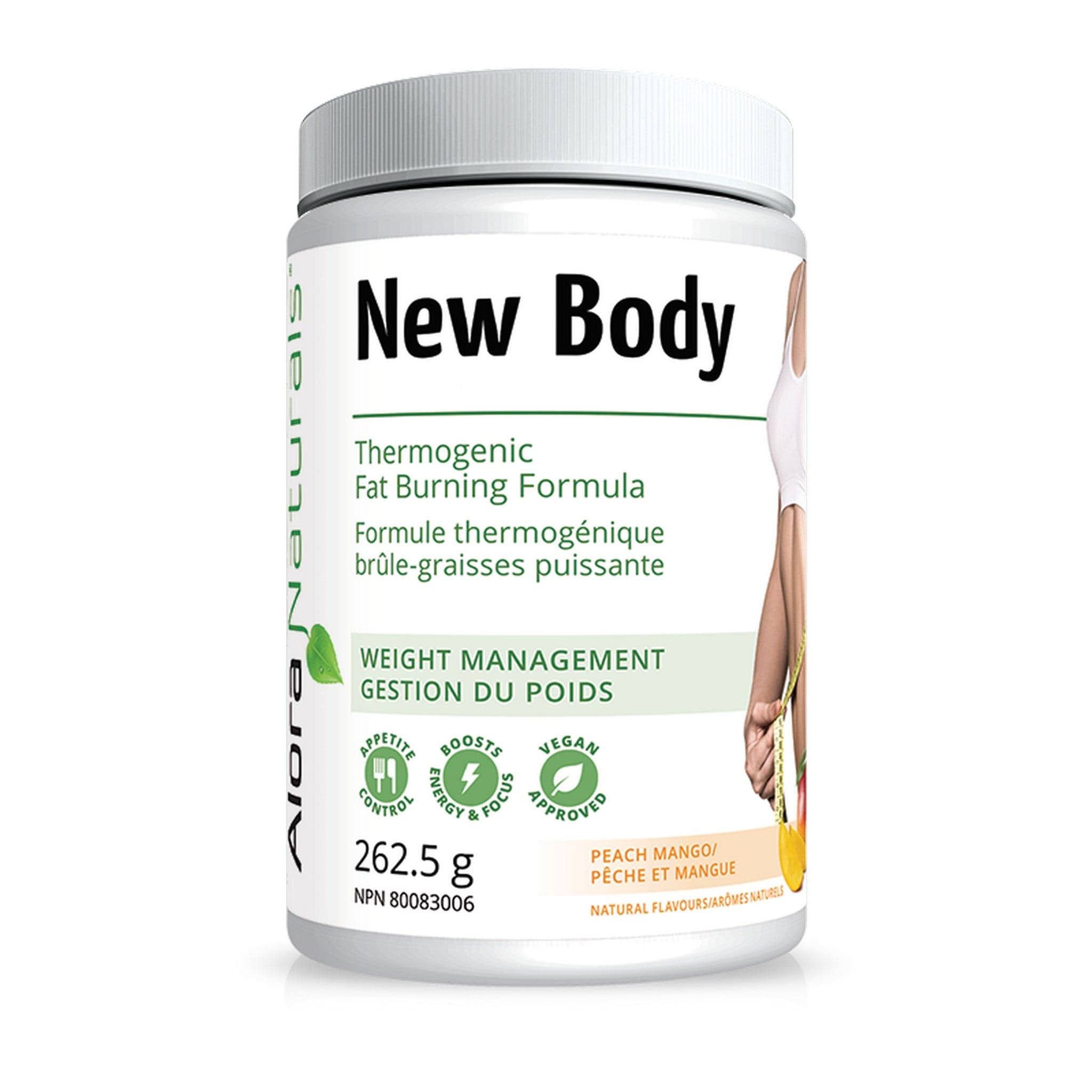 Alora Naturals New Body Thermogenic Fat Burner 30 serving
