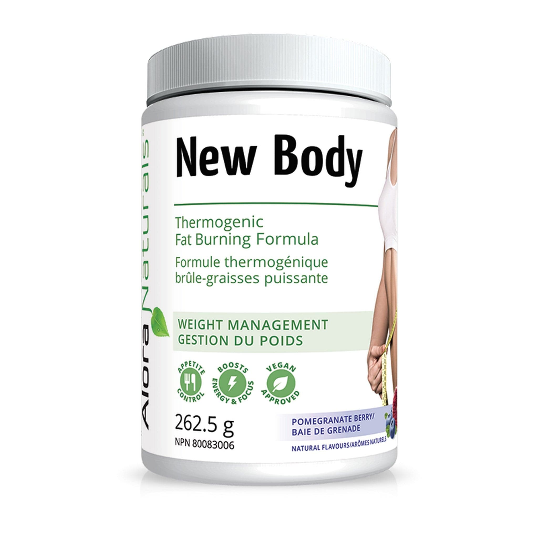 Alora Naturals New Body Thermogenic Fat Burner 30 servant