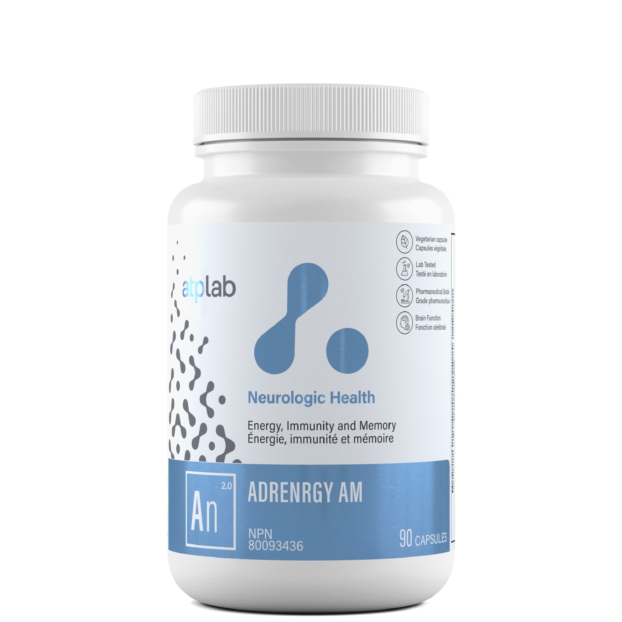 ATP Lab Adrenrgy AM 90 capsules