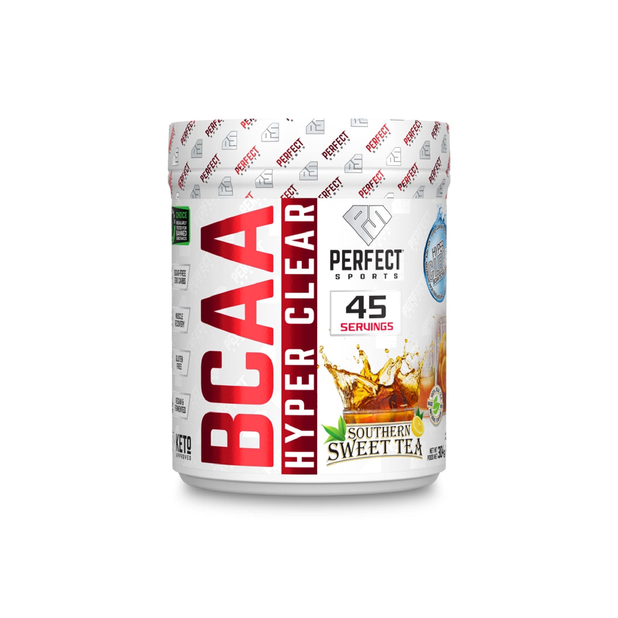 Perfect Sports BCAA Hyper Clear 45 serving