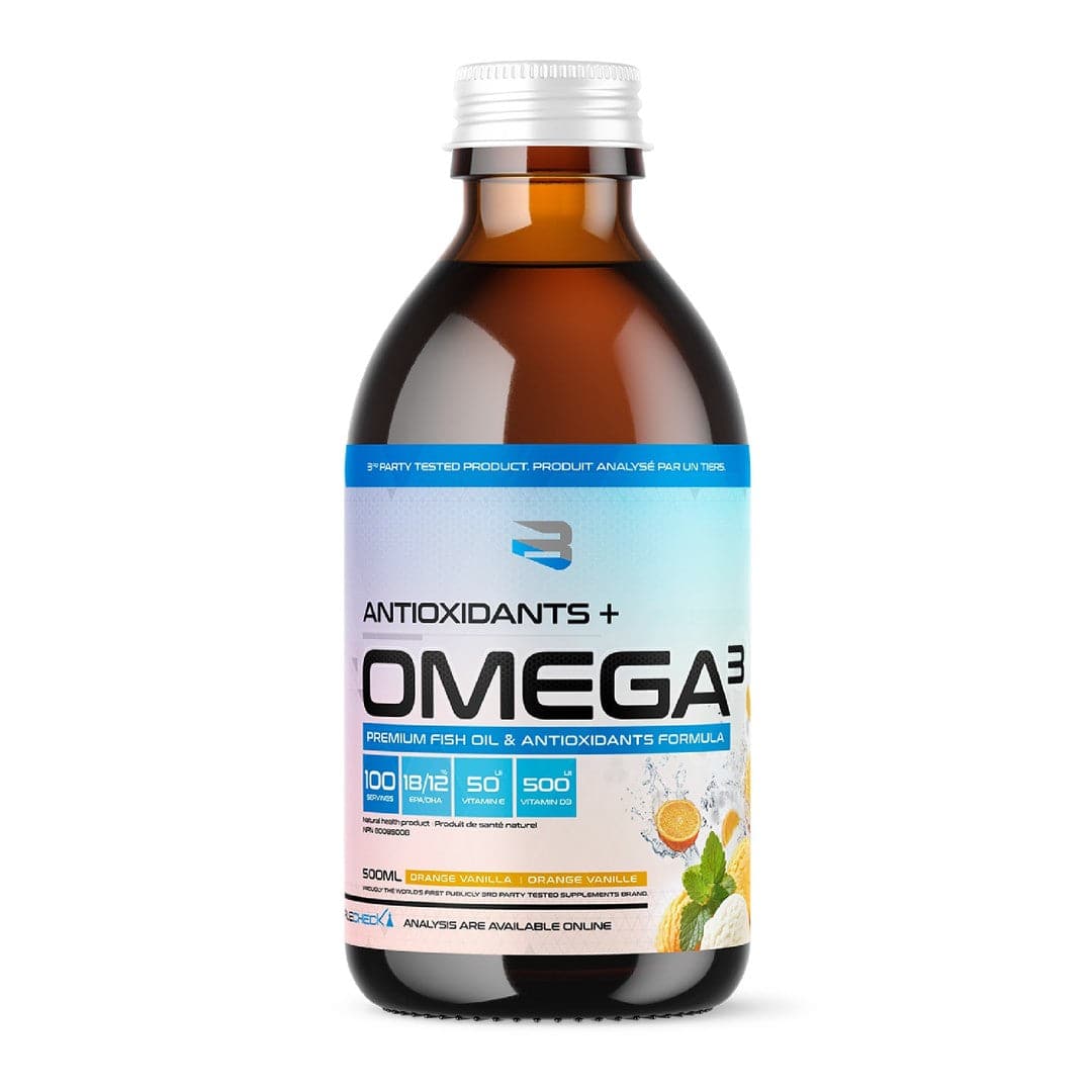 Believe Supplements Antioxidants + Omega 3 500ml